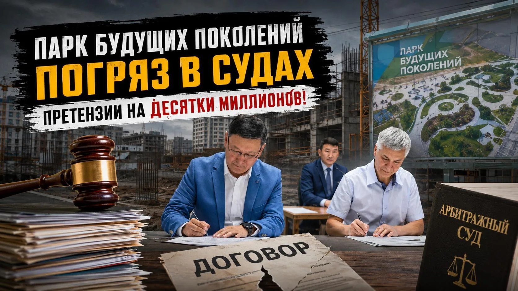 Парк будущих поколений погряз в судебных процессах с претензиями на десятки миллионов рублей

В цент