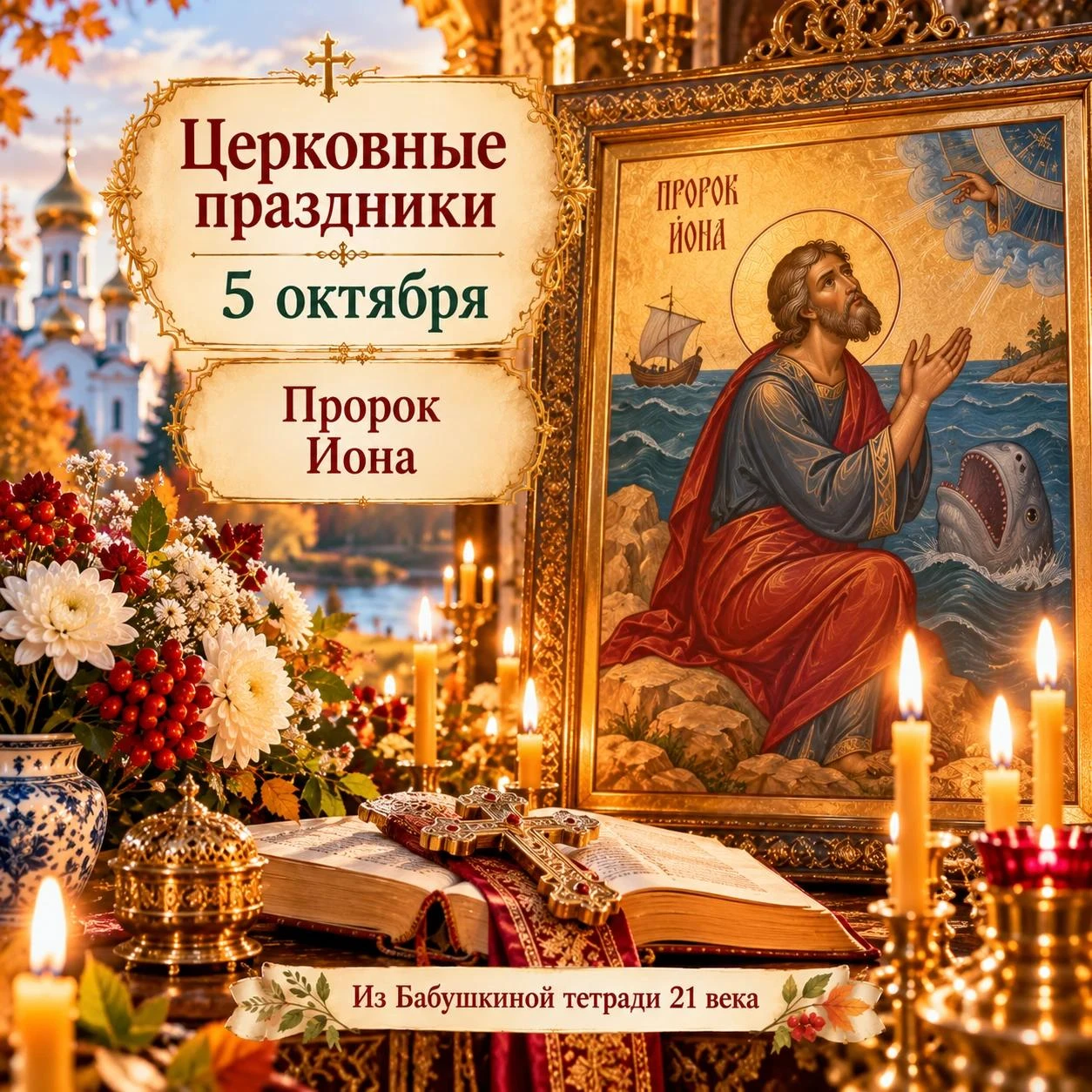 Церковные праздники – 5 октября 🌿