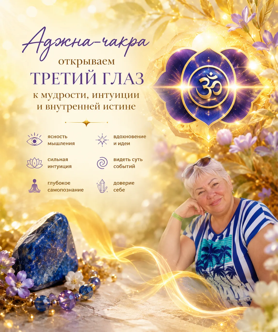 🔮 АДЖНА — РАСШИРЯЕМ ВИДЕНИЕ И ВНУТРЕННЕЕ ПРОСТРАНСТВО