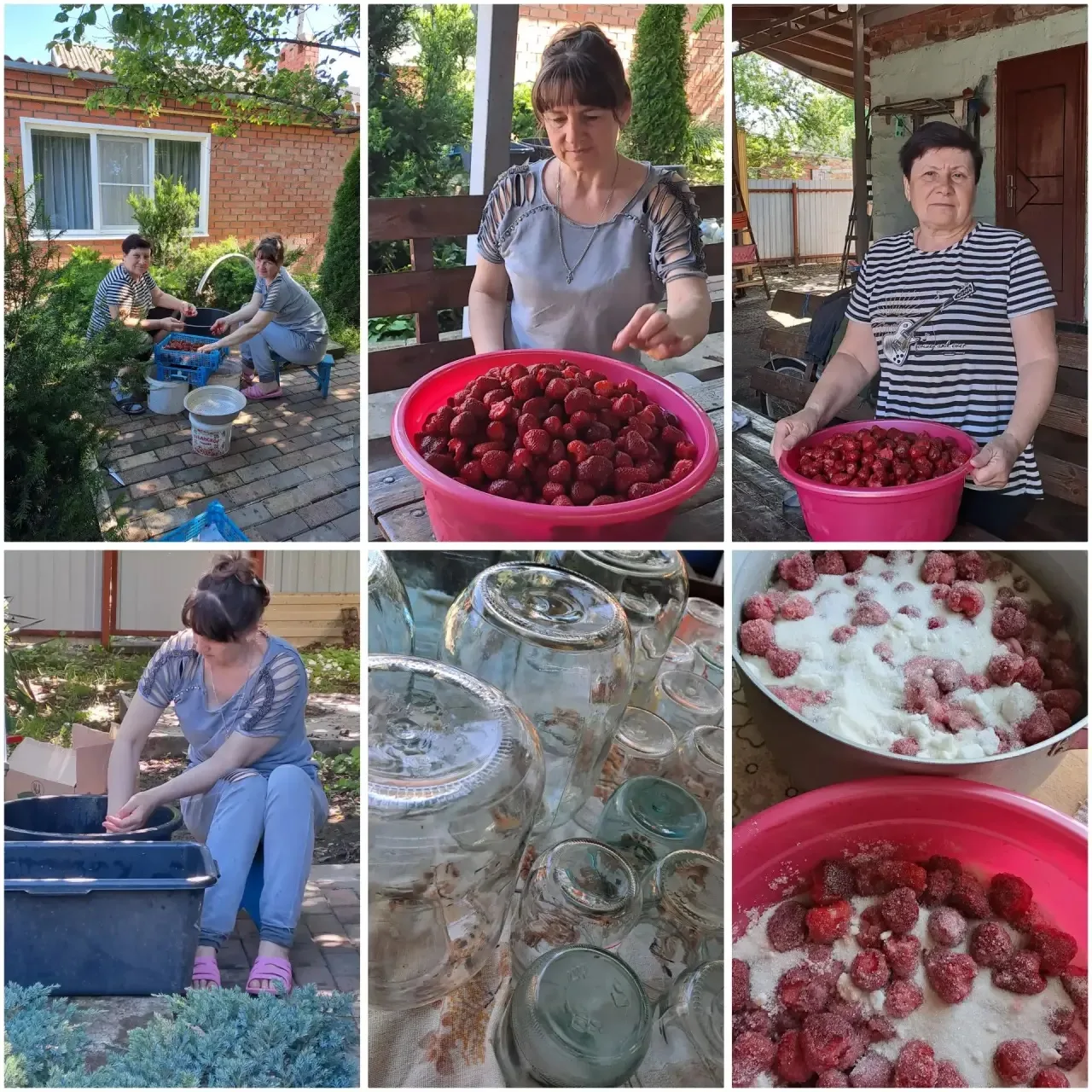 🍓✨ Еще одна банка радости на подходе! Наши волонтеры готовят для наших героев клубничн...