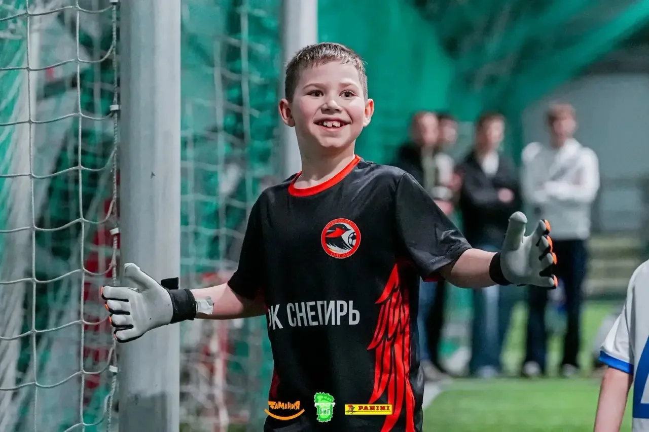 ⚽️ Участие в футбольном турнире ⚽️  04 апреля 2026 года школьный футбольный клуб "Снегирь", игроки 2