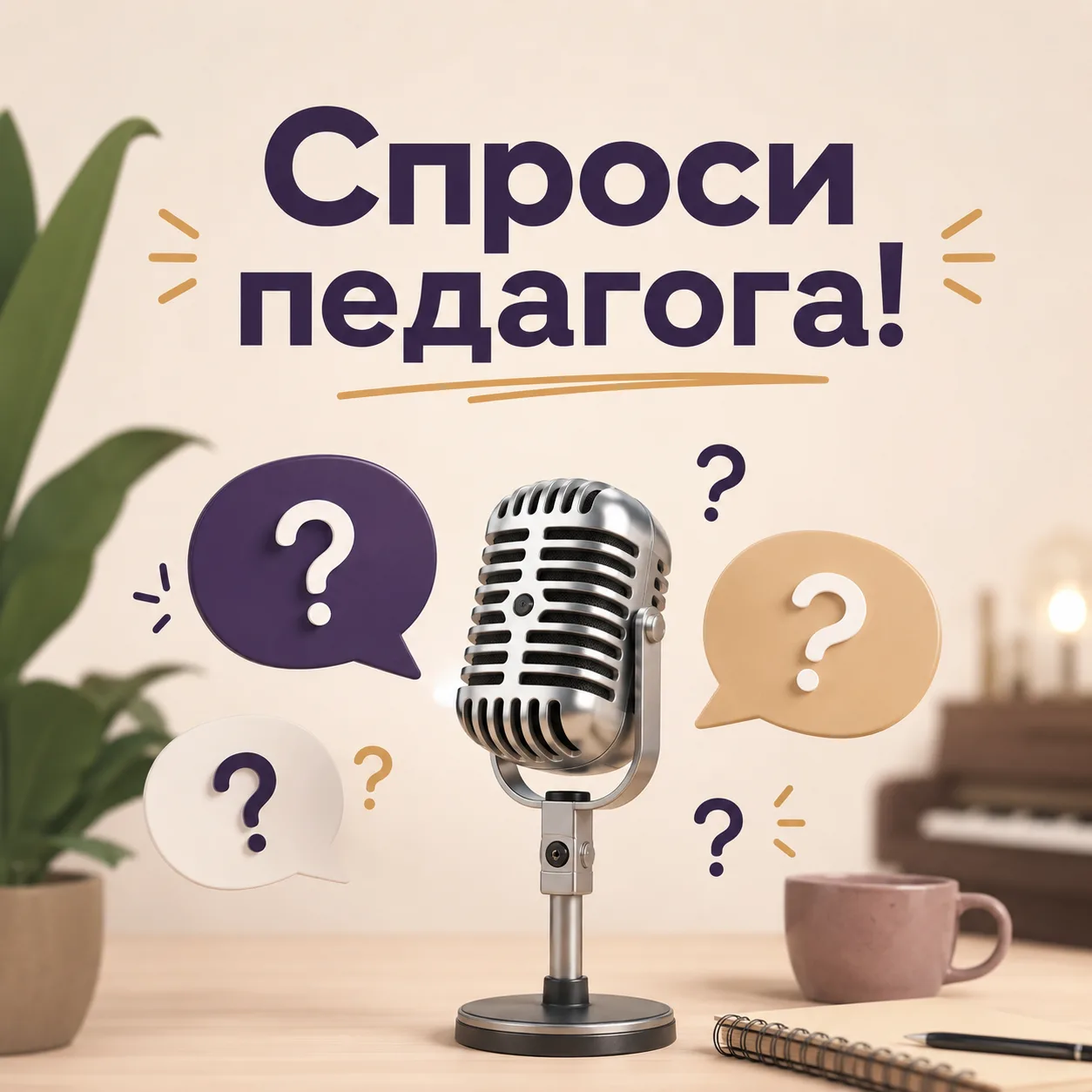 Рубрика «Спроси педагога» 🎙
Собрали вопросы, которые люди чаще всего задают перед первым занятием п