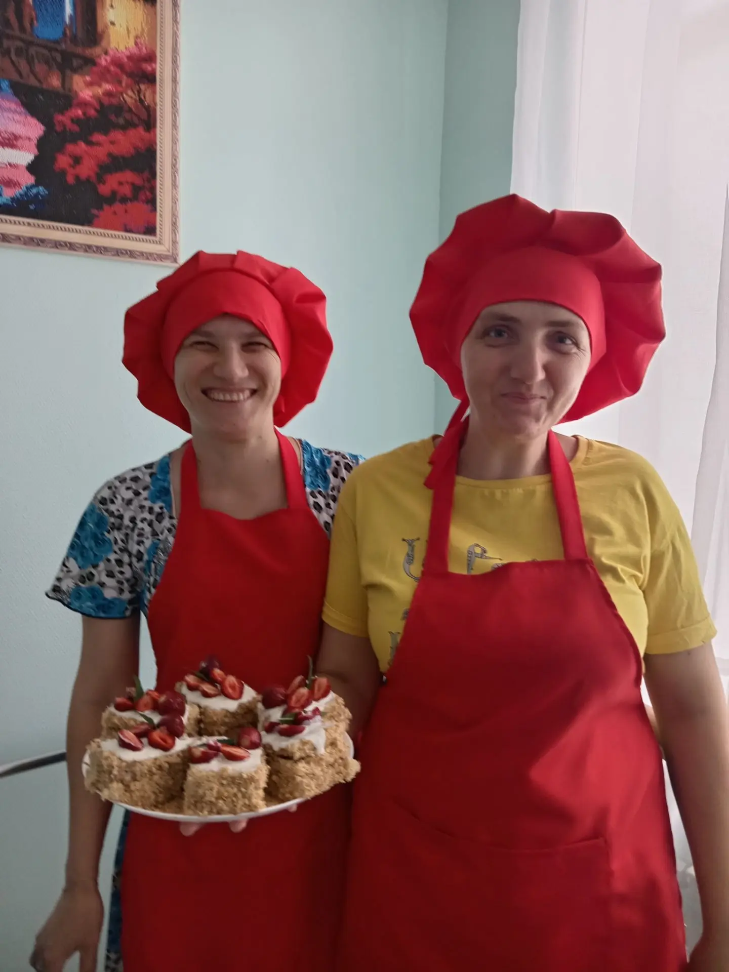 В ГБССУ СО ГПВИ "Нижнедобринский ДСО" получатели социальных услуг отделения развития ад...