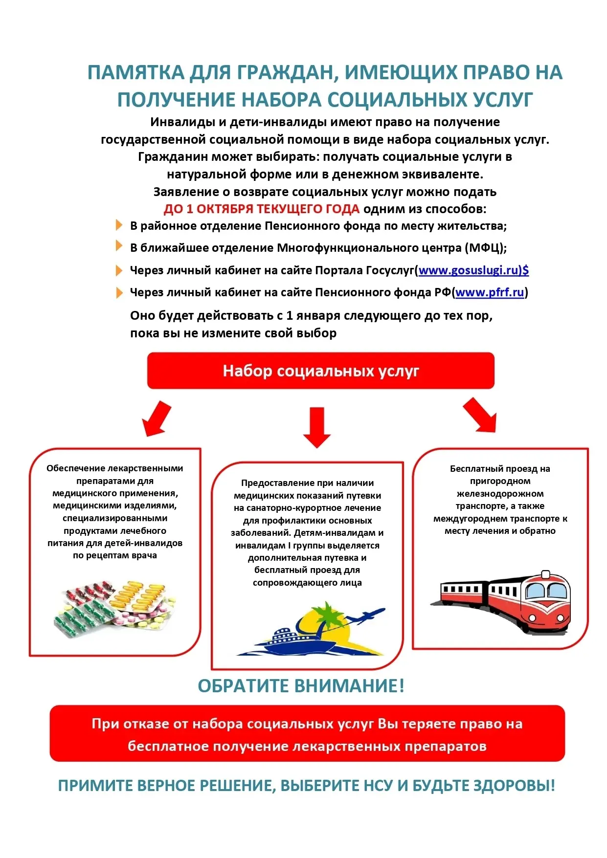 📣 Уважаемые пациенты! Информируем вас о том, что федеральным льготникам до 1 октября 2...