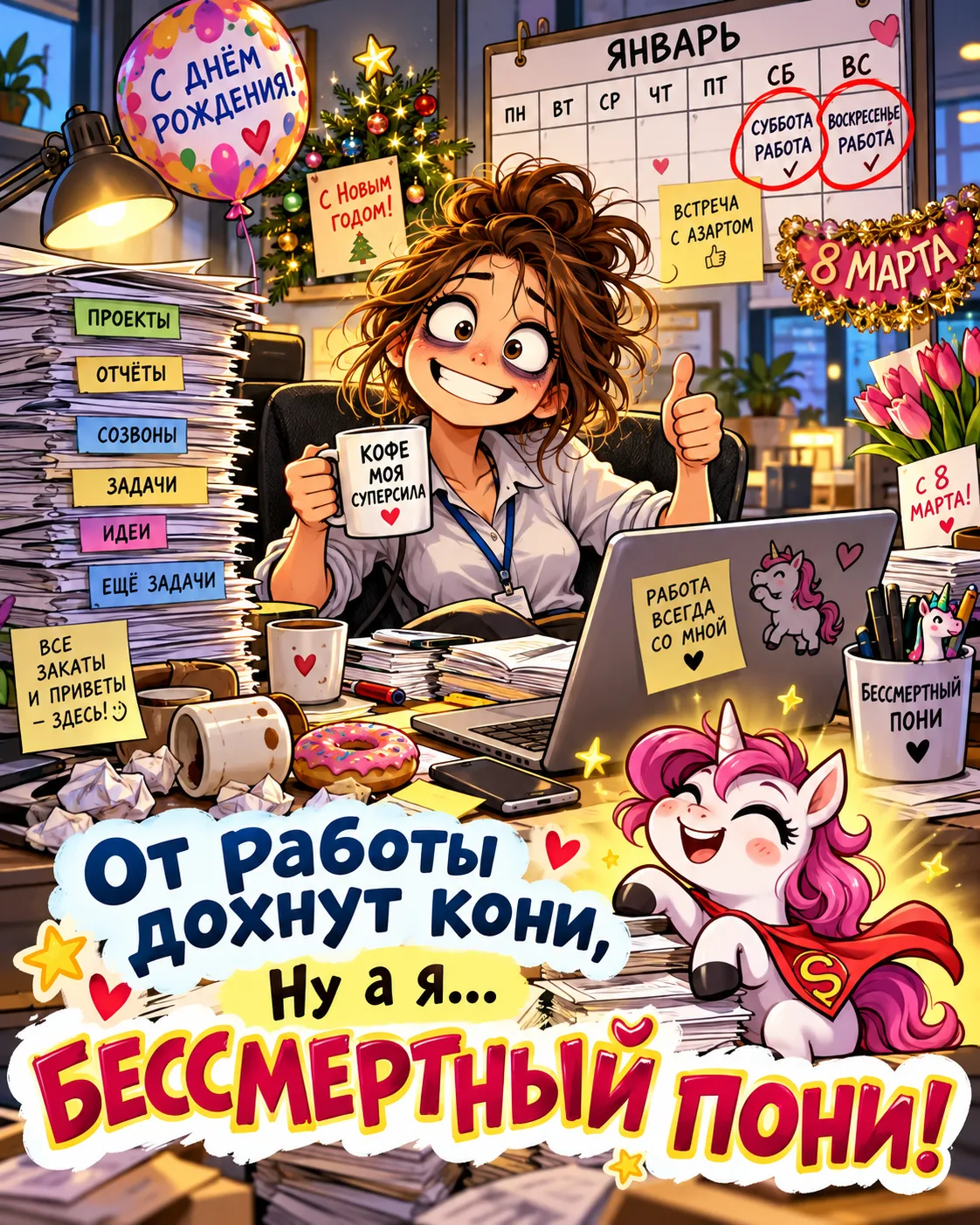 Я люблю свою работу,