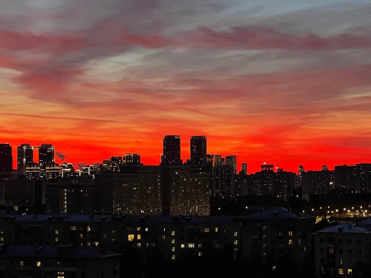 🌙 Доброй ночи, Москва!