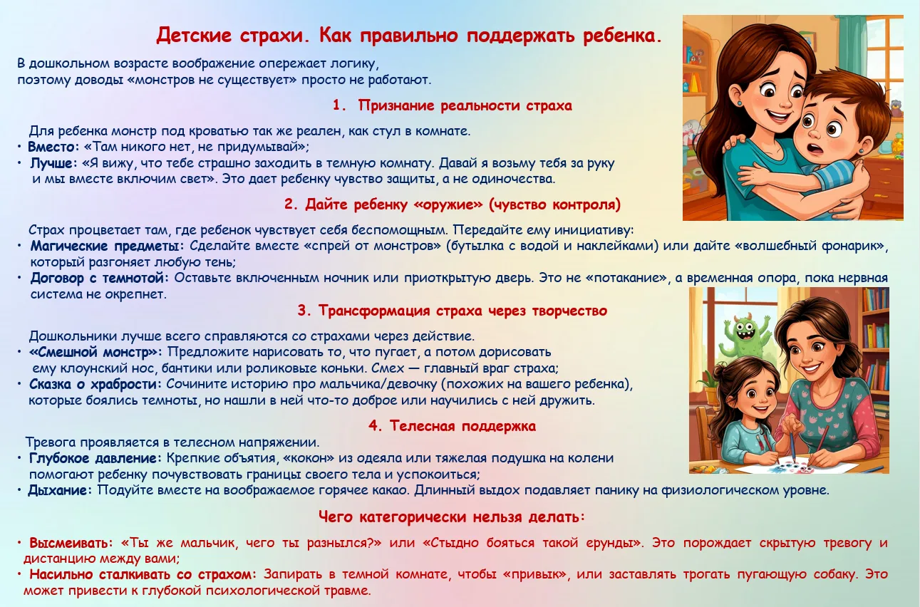 📌🖐Серия психологических консультаций!
💜️ДЕТСКИЕ СТРАХИ!

ПОДДЕРЖКА РЕБЕНКА ДОШКОЛЬНОГО ВОЗРАСТА 

