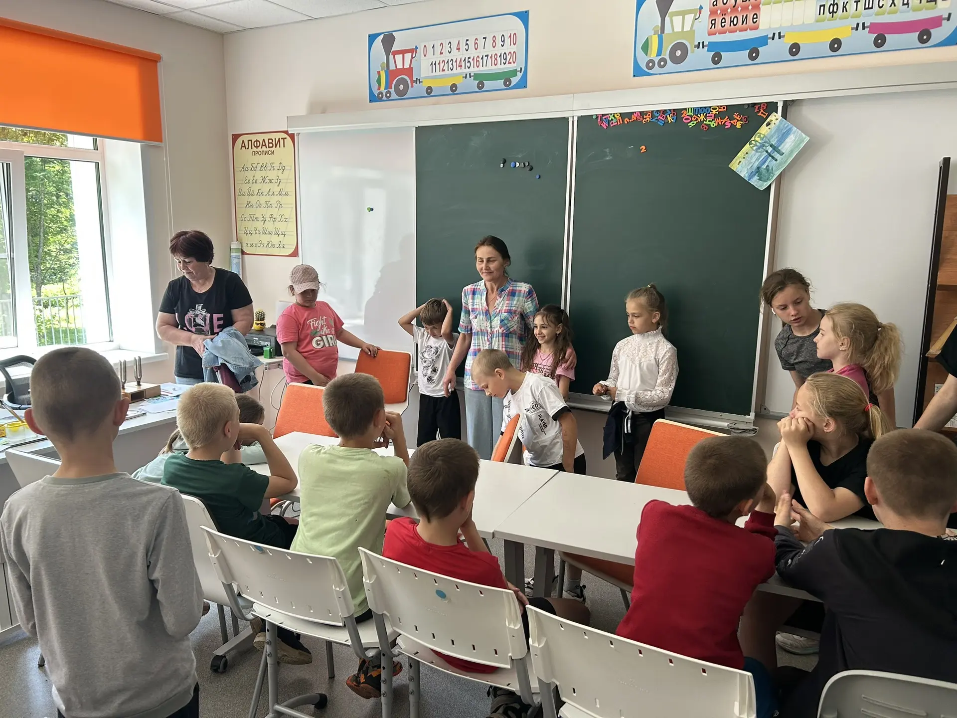 В лагере «Дружба» прошла интеллектуальная игра «Что? Где? Когда?»