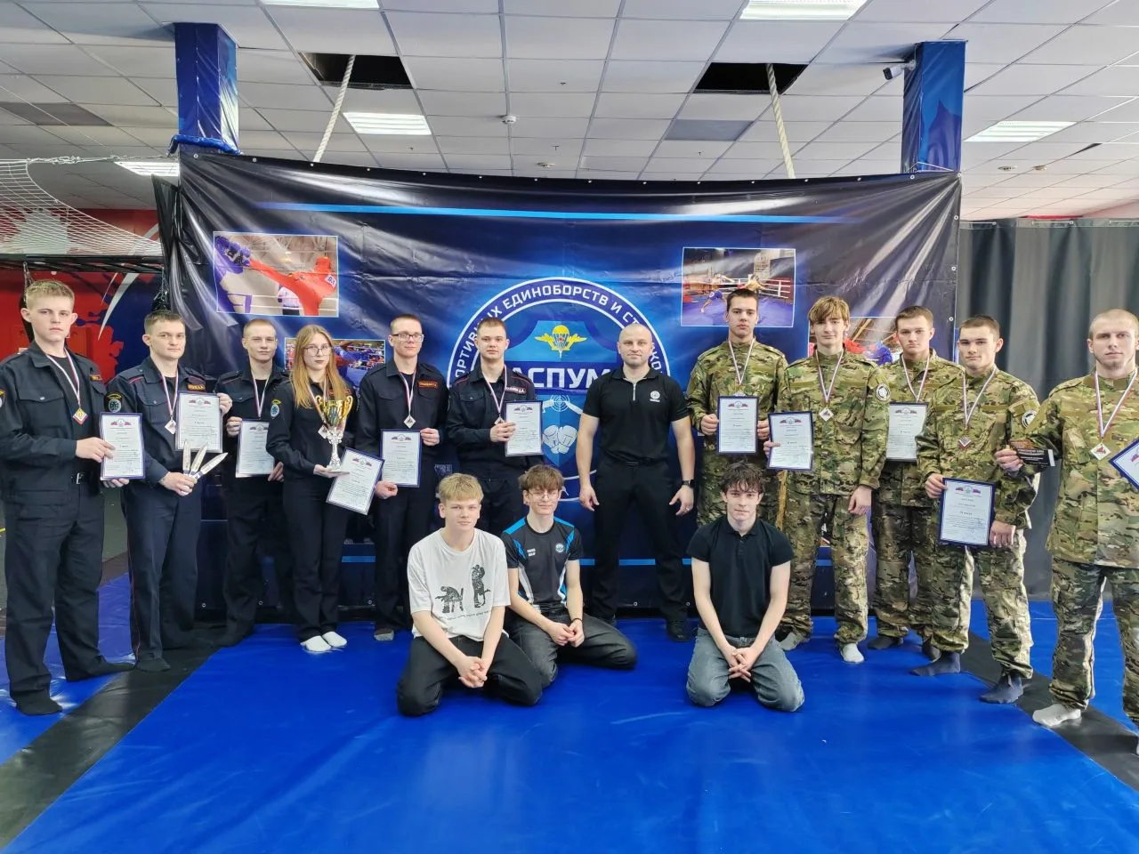 🏆 Курсанты ВПК «Ратник» — победители городской военизированной эстафеты.  Накануне Дня защитника Оте