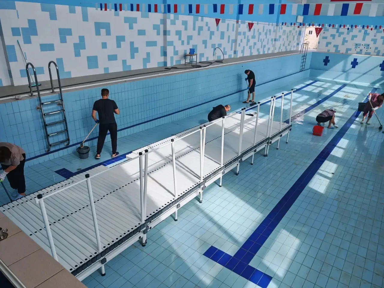 Готовим главный спортивный объект к новому сезону! 🏊‍♂️💪