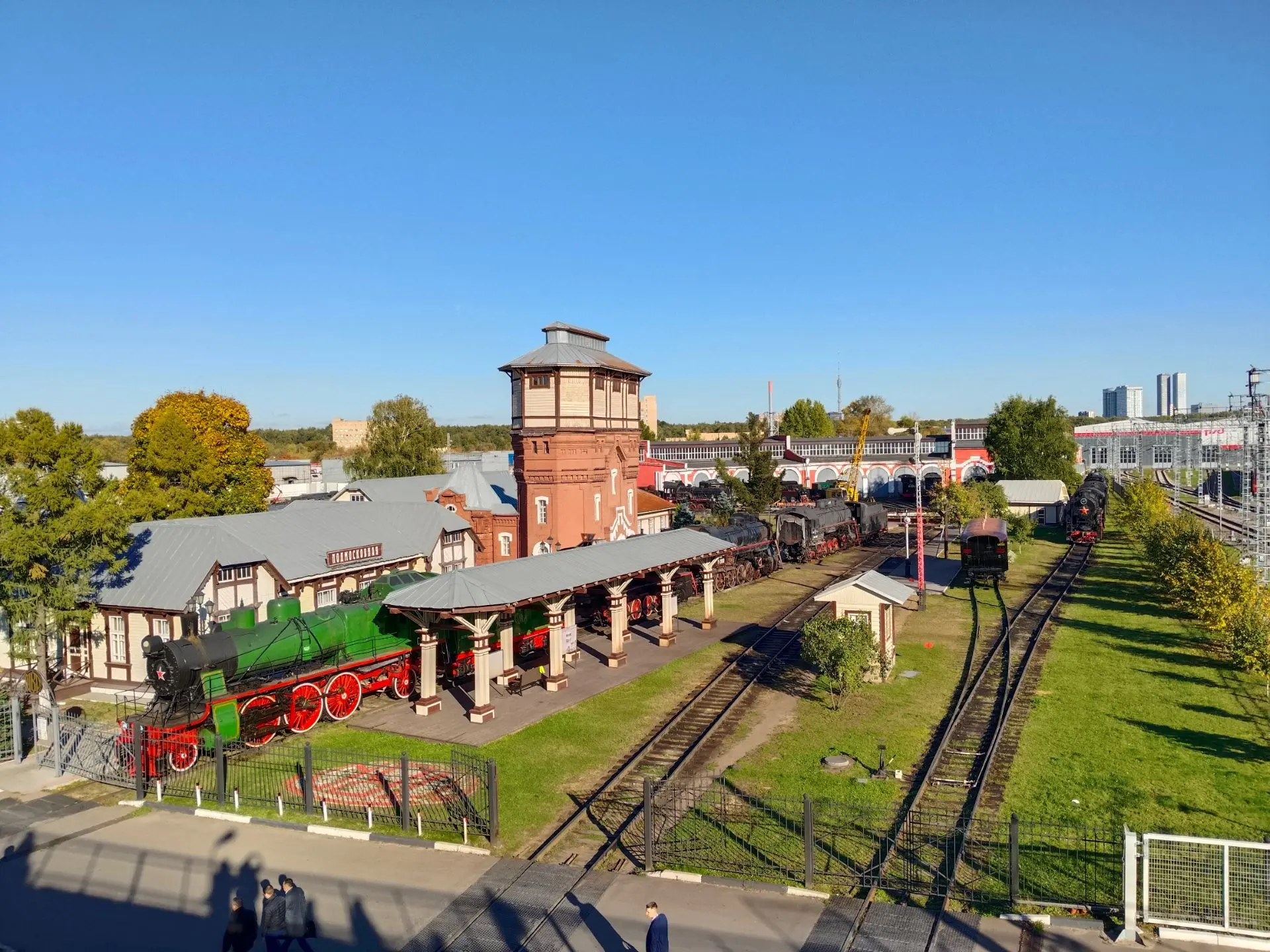 🚂 Ретро-паровозы в депо "Подмосковная" - вести с полей