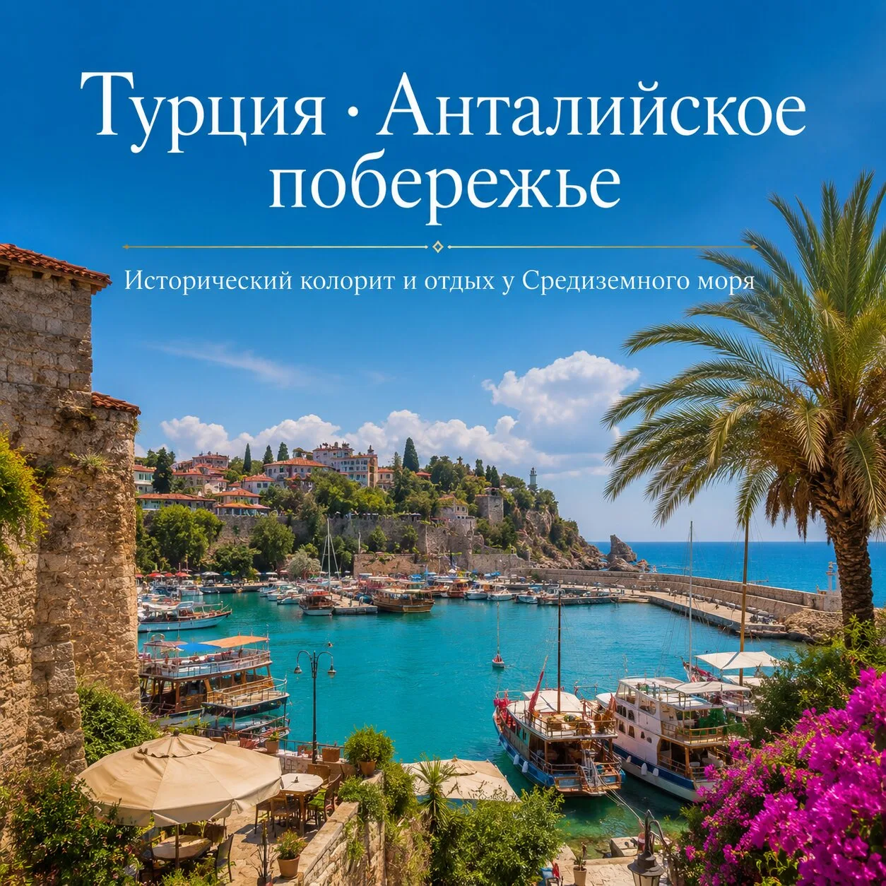 ✨ Туры в Турцию · Анталийское побережье