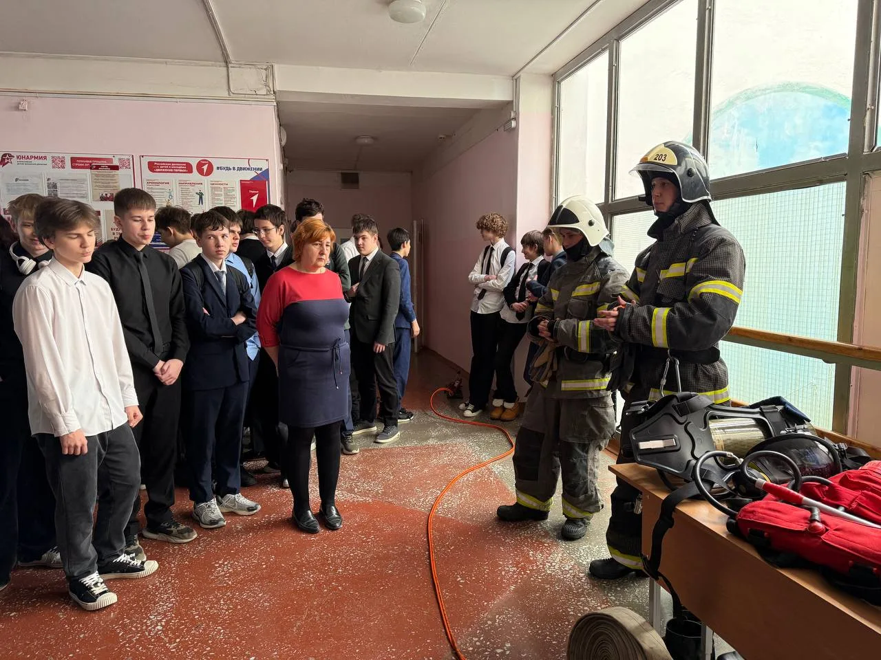 12 марта в МБОУ«СОШ№15 имени Н.Н.Алтынова ЗМР РТ"» с профориентационной миссией побывали активные ку