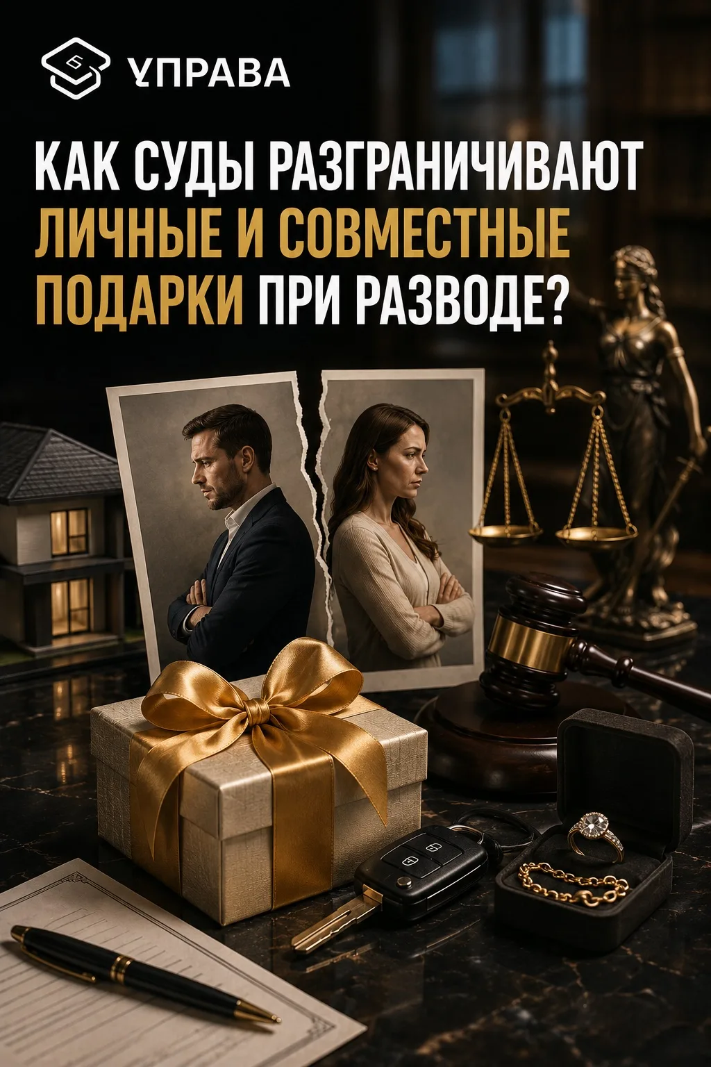Как суды разграничивают личные и совместные подарки при разводе?