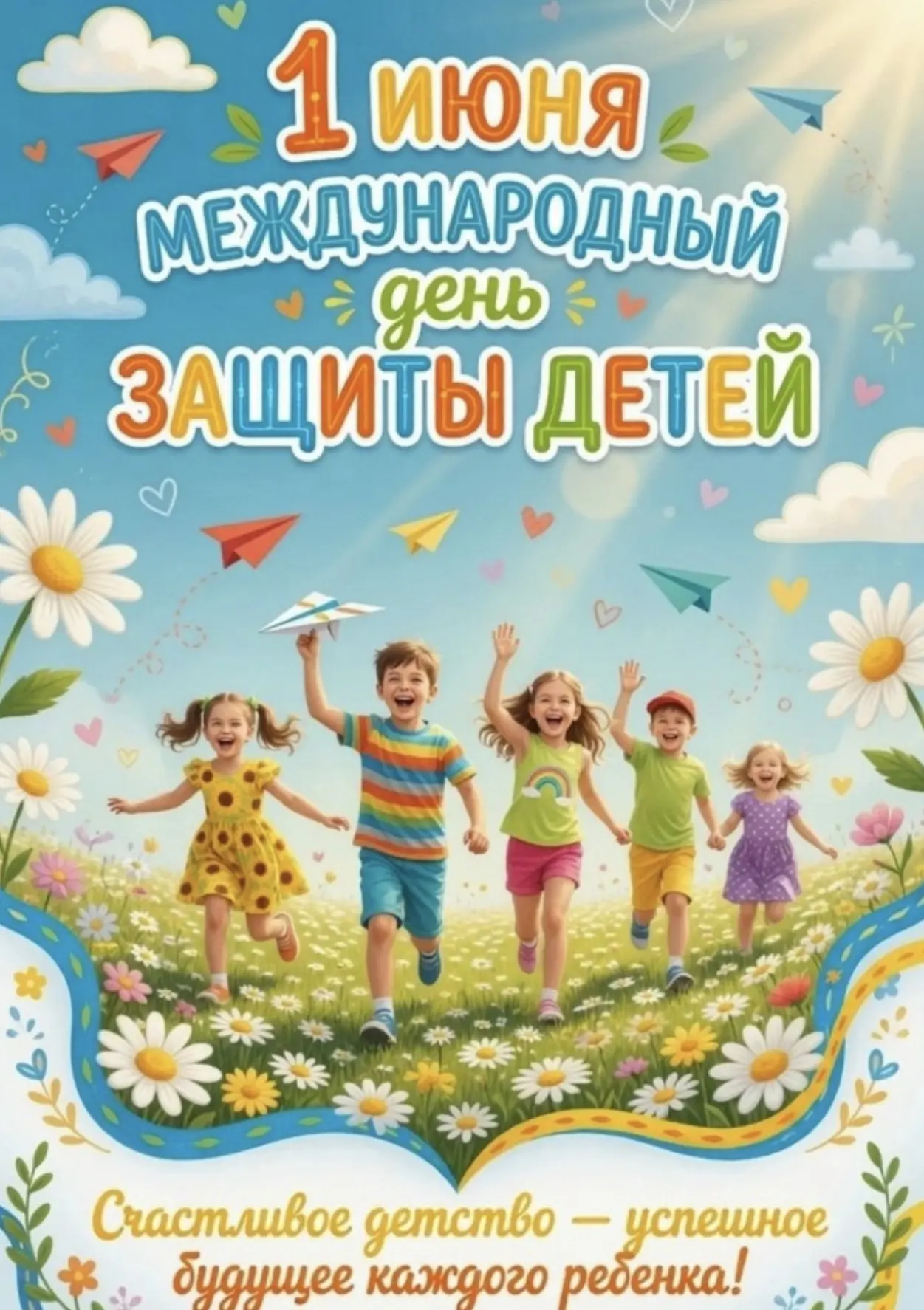 Дети — это будущее. Из счастливых детей вырастают счастливые взрослые, которые способны сделать этот