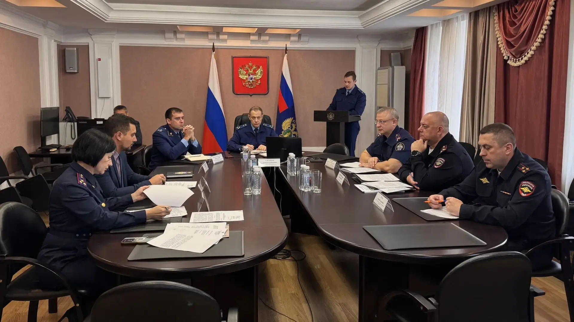 Руководство Восточно-Сибирского ЛУ МВД России на транспорте приняло участие в заседании...