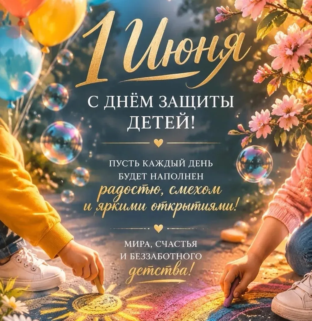 🌸 С Международным днём защиты детей и началом лета! 🌸

🔥1 июня — особенный день. Он не только отк