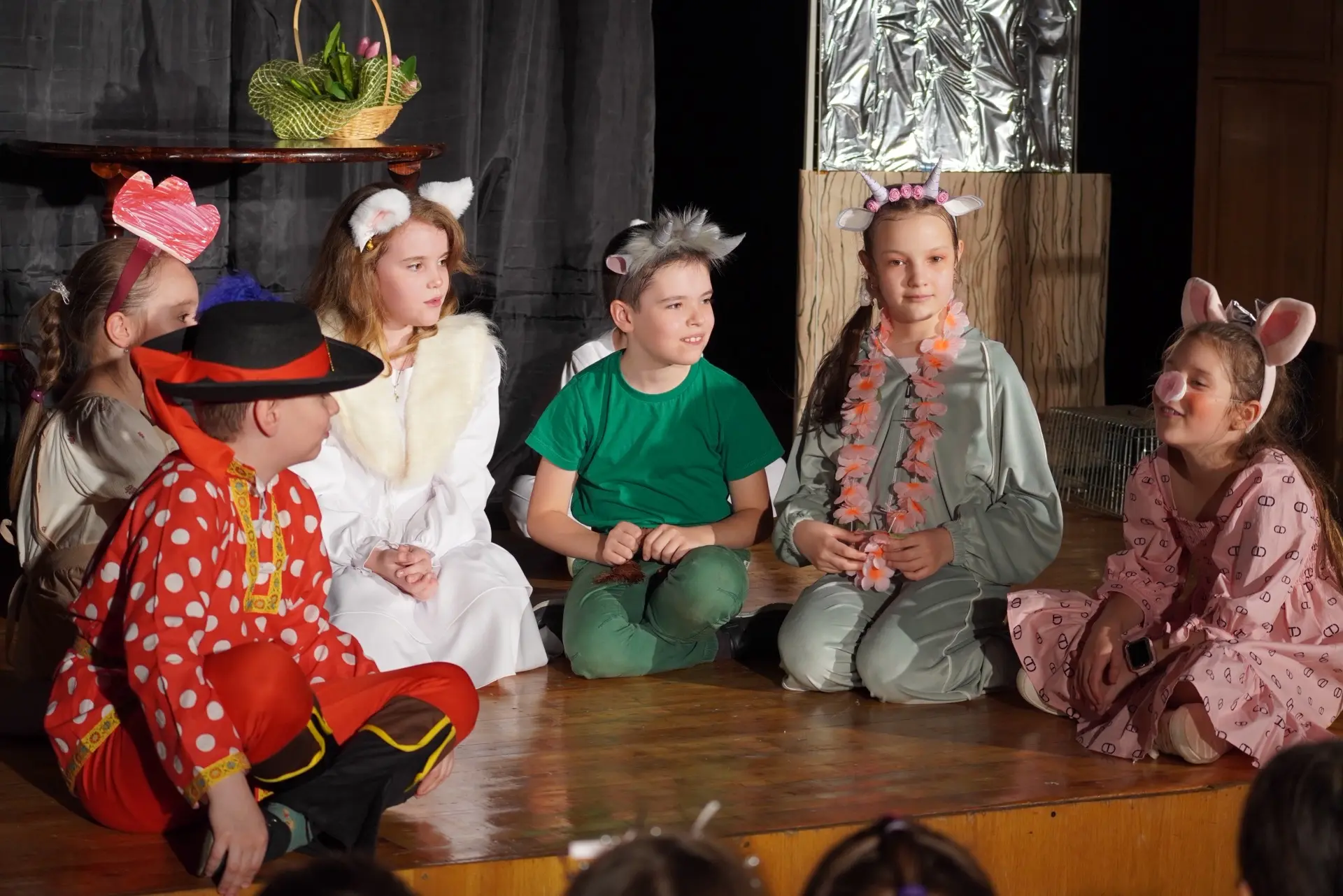 Новый спектакль 😍  🎭 Вчера наши самые юные актеры театральной студии «ТИМ» представили зрителям спек