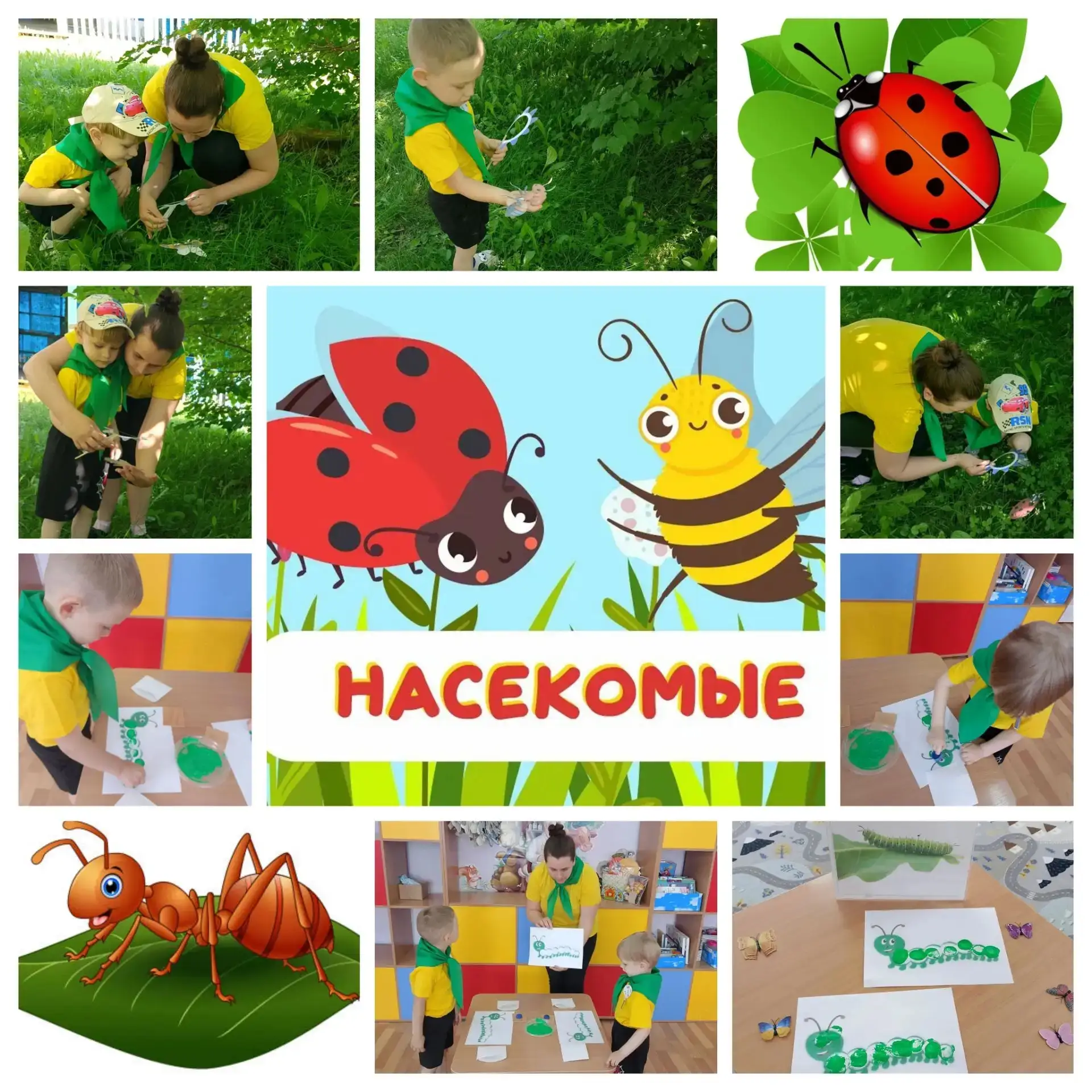 🦋"Удивительный мир насекомых"🐞
☀Лето - прекрасная пора для общения с природой. Открываются возможн
