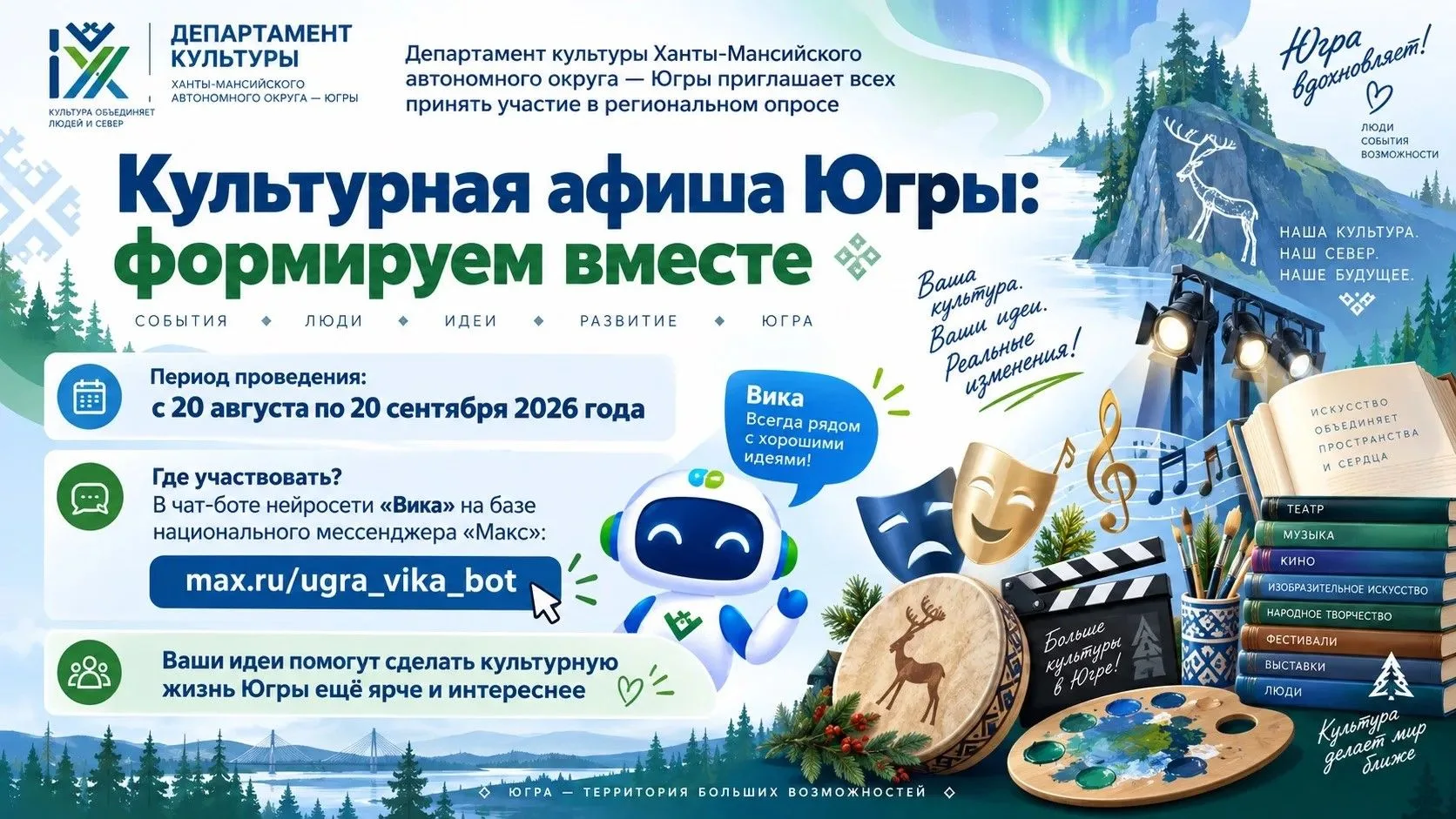 🎭 Друзья! Жители Югры!