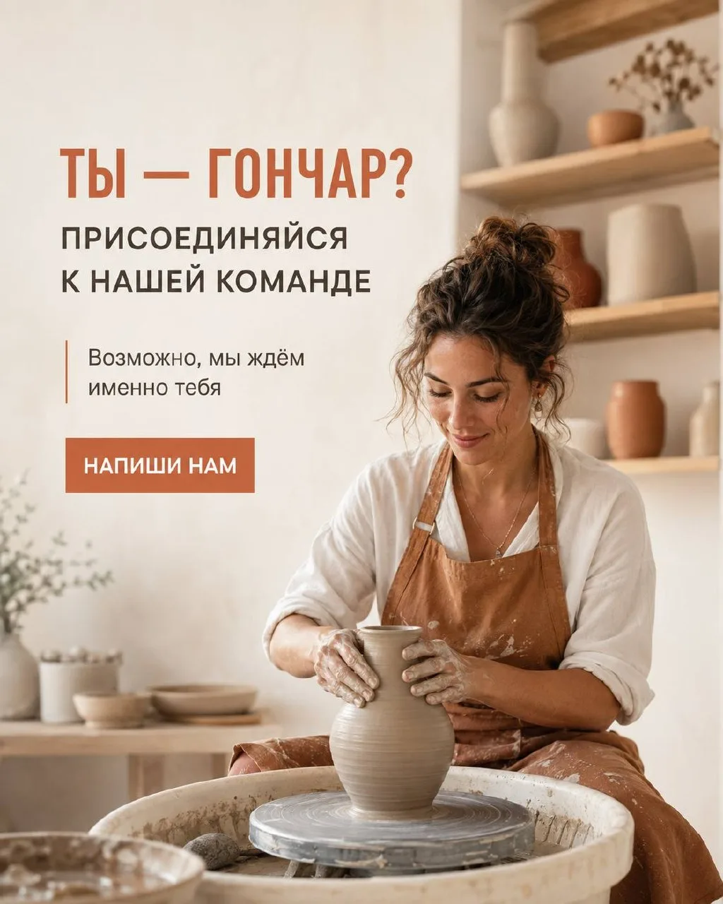 🏺 Ты — гончар и любишь своё дело?