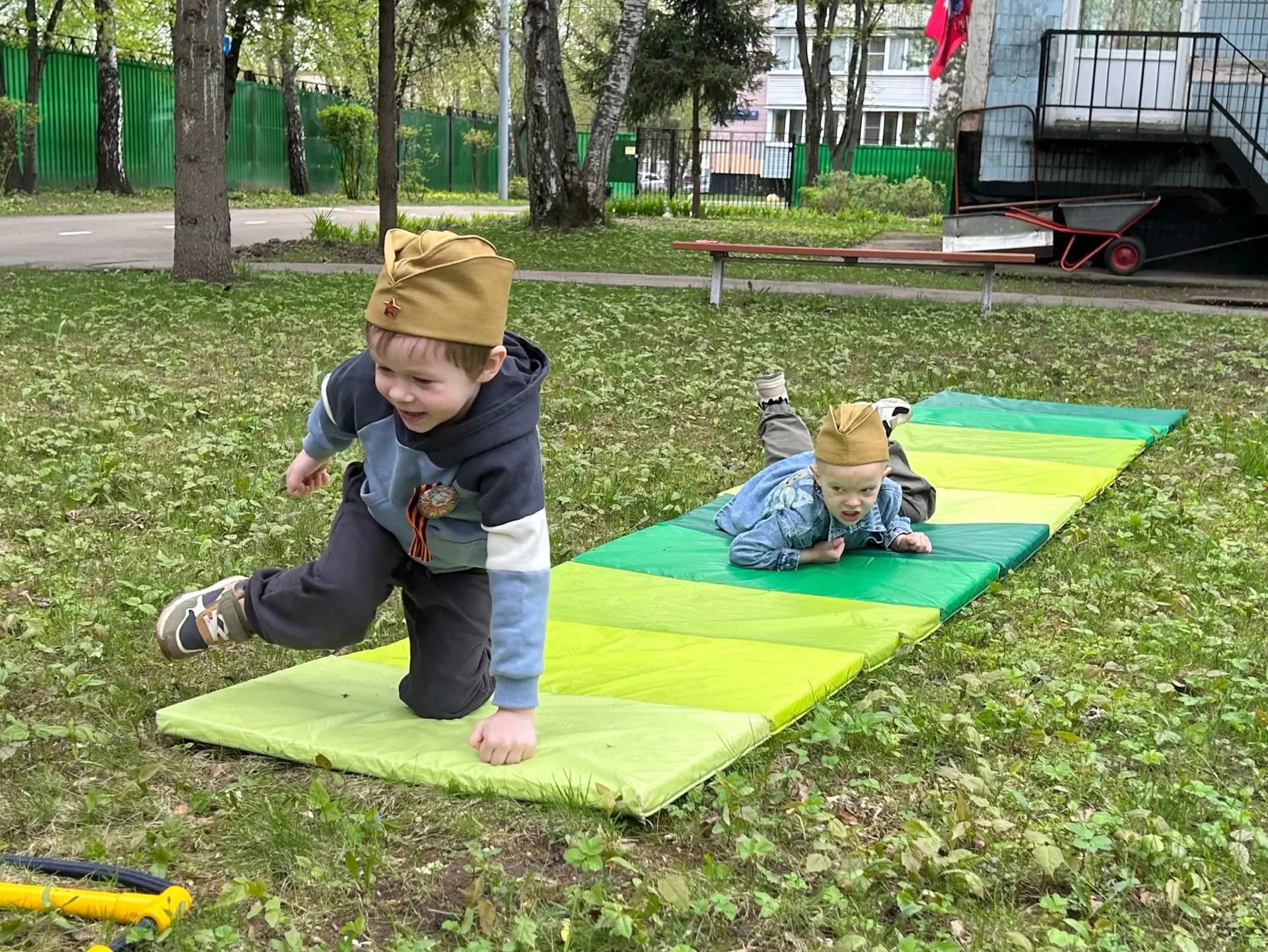 В корпусе «Сказка» выросли настоящие герои!  В нашем дошкольном корпусе прошла военно-патриотическая