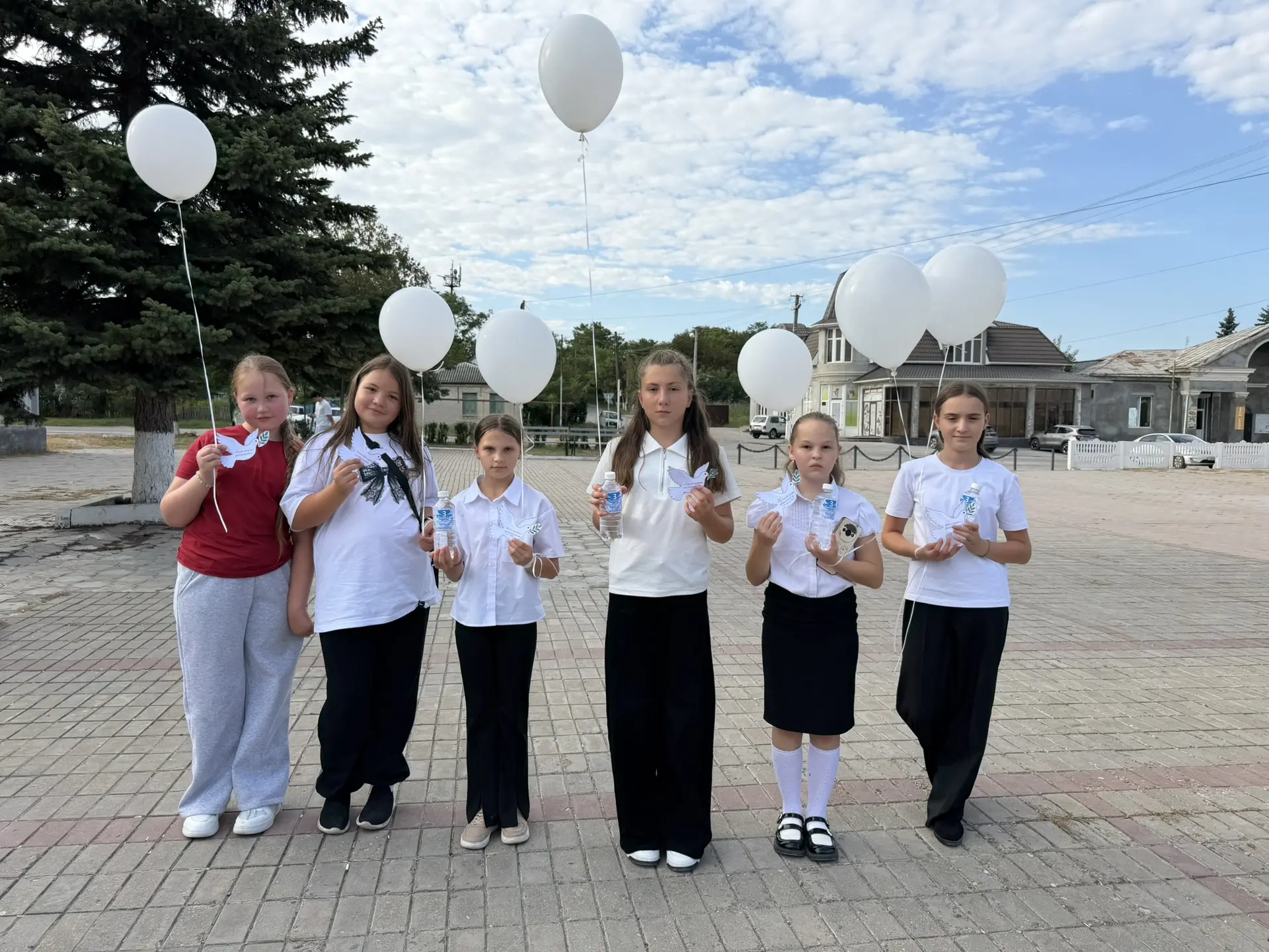 💧🕊️ «Капля жизни» от 5 «В» класса: Память, которая объединяет