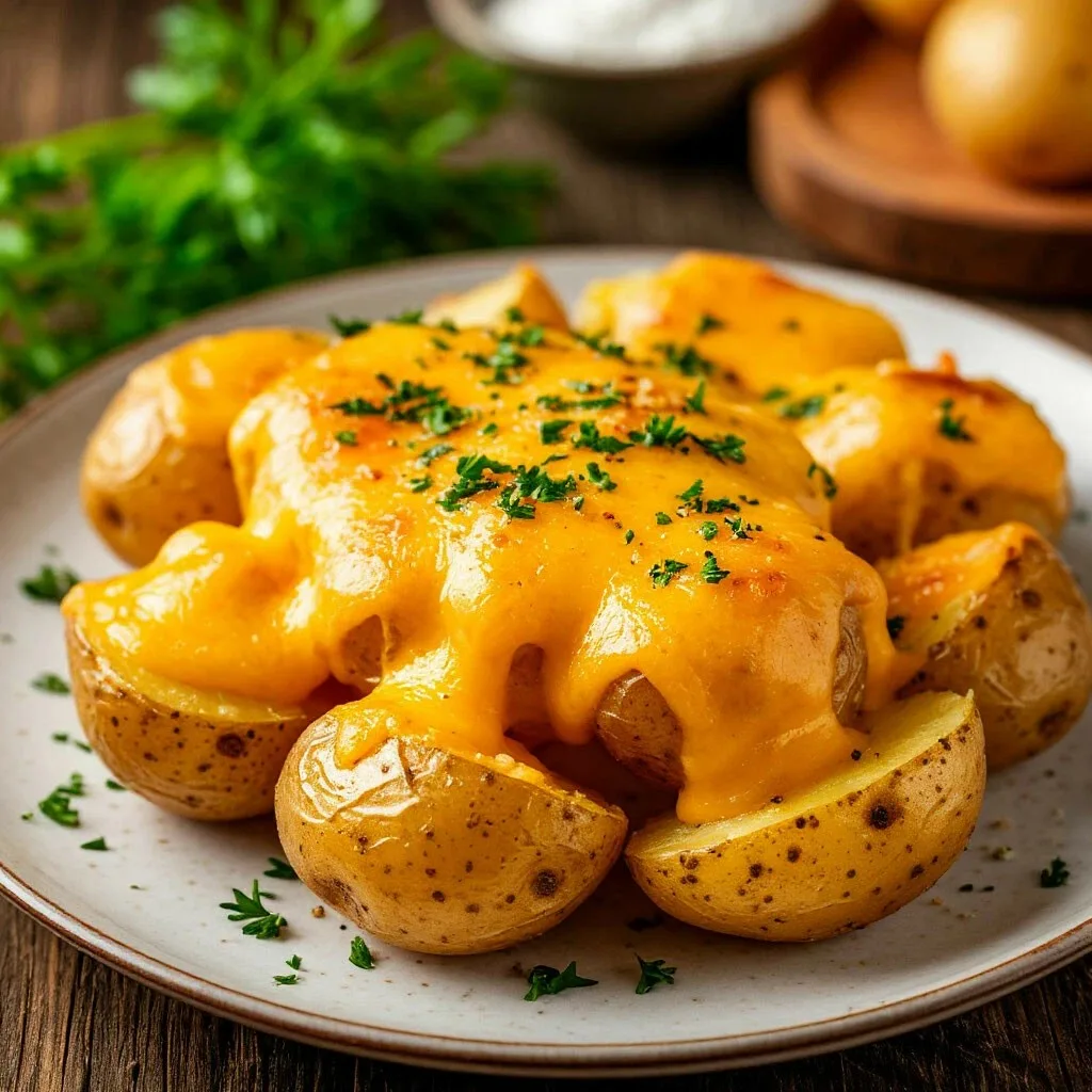 Картофель с сыром