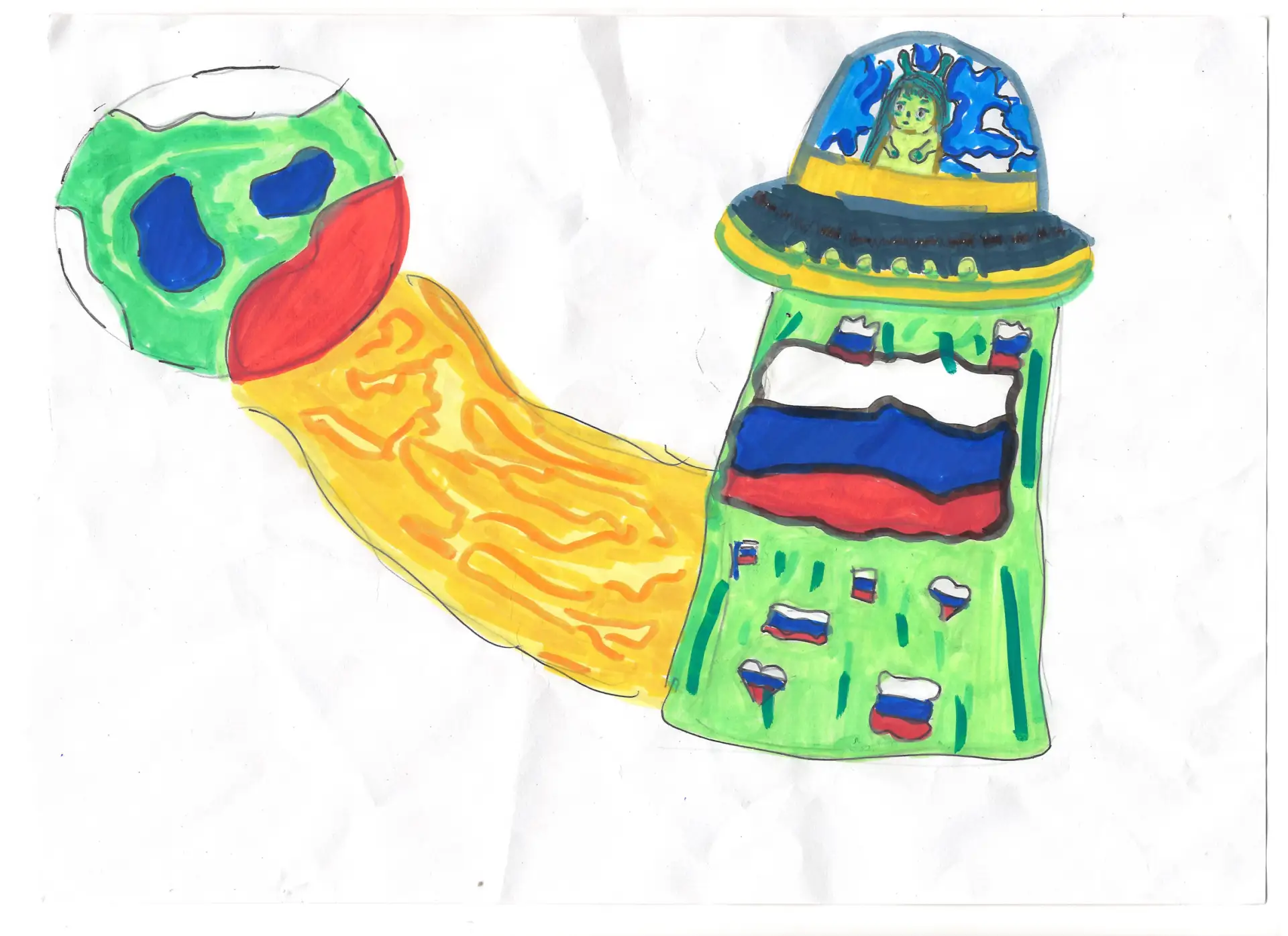 🎨 Конкурс «Под флагом России» продолжается! 🖌 Поддерживаем ребят! 👏