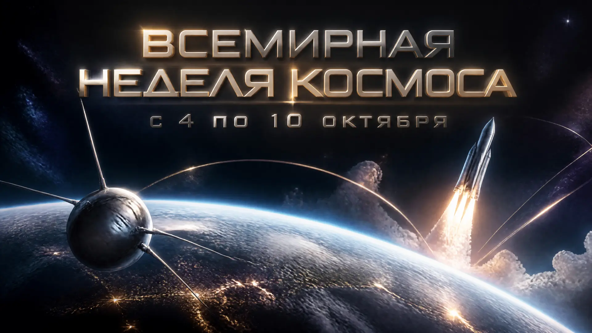 🚀 С 4 по 10 октября 2026 года проходит Всемирная неделя космоса.