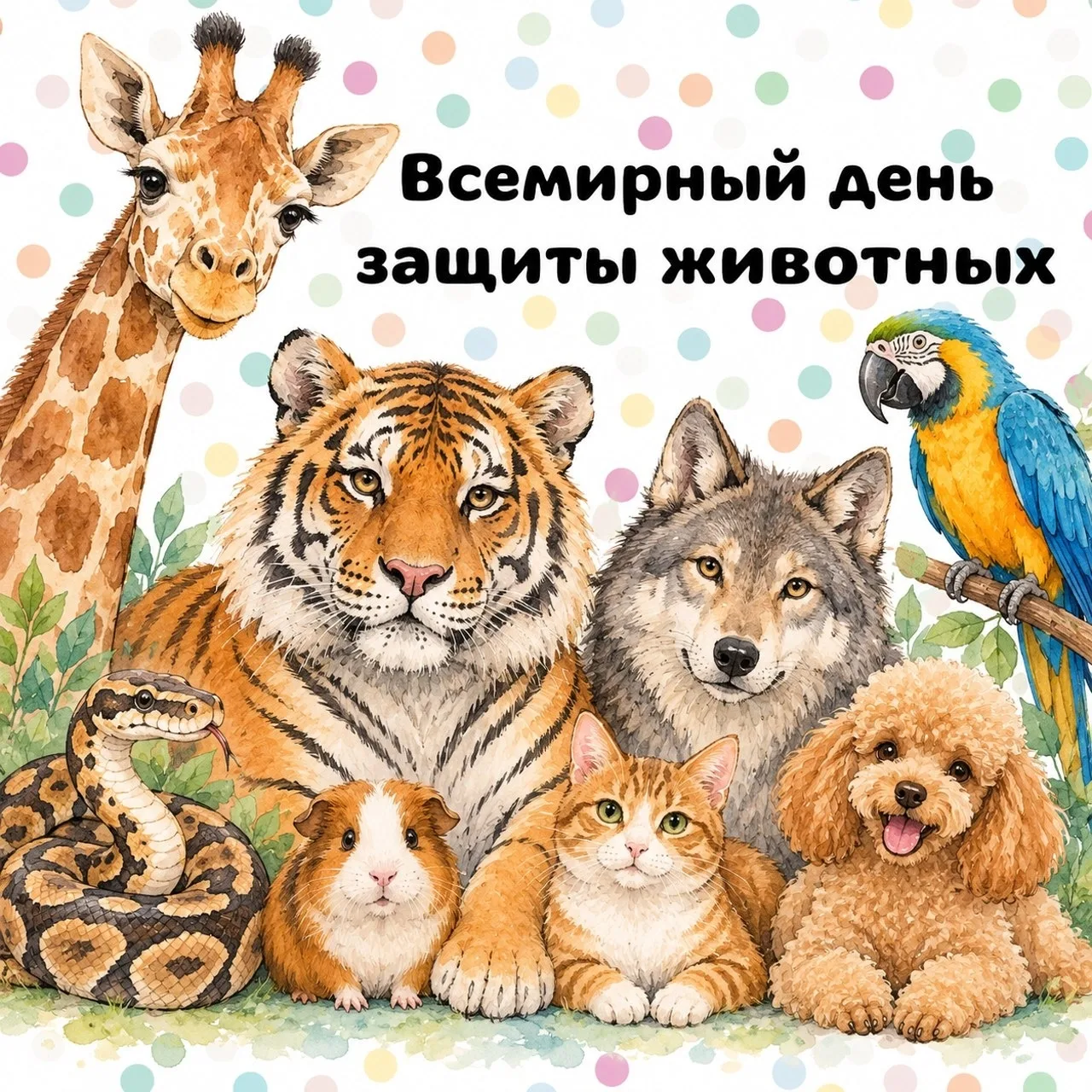 Соседи по планете, с праздником! 🐾🌍