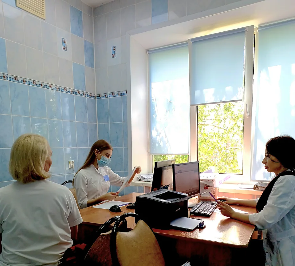 🏥В Рассказово 6 июня на базе поликлиники Рассказовской ЦРБ (ул. Куйбышева, 186) была п...