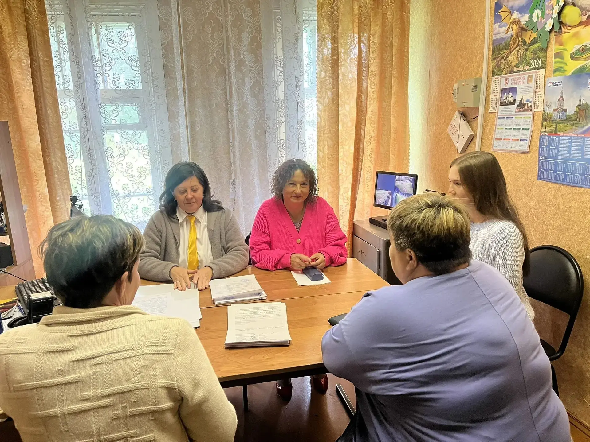 В школе состоялось первое общешкольное родительское собрание.