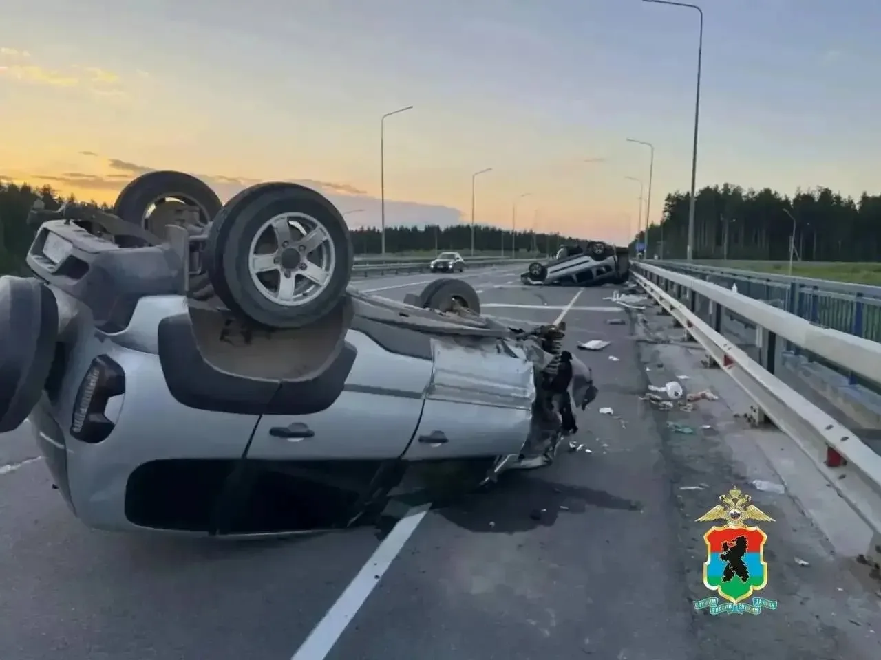 🚔 Четыре человека, в том числе два ребенка, пострадали в ДТП на трассе «Кола» 

В Прионежском район
