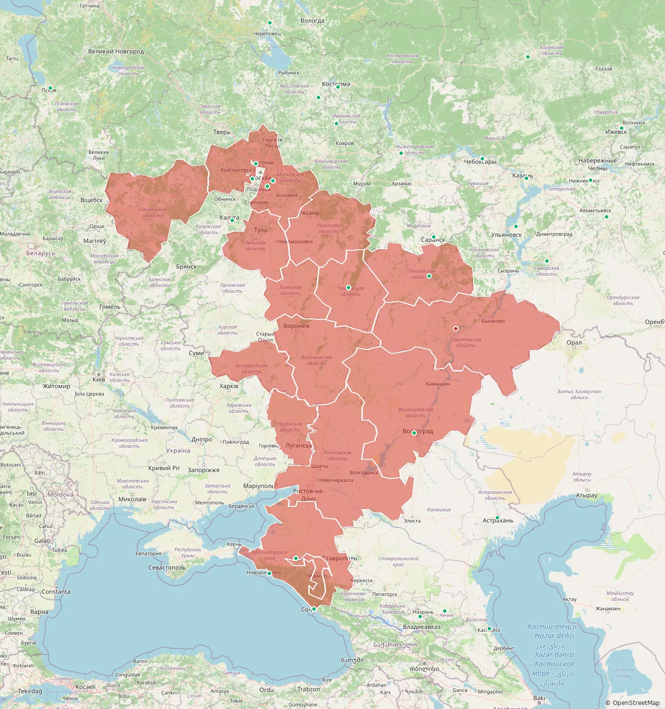 🚨 Карта обстановки 🔄 Обновляется при изменениях.
