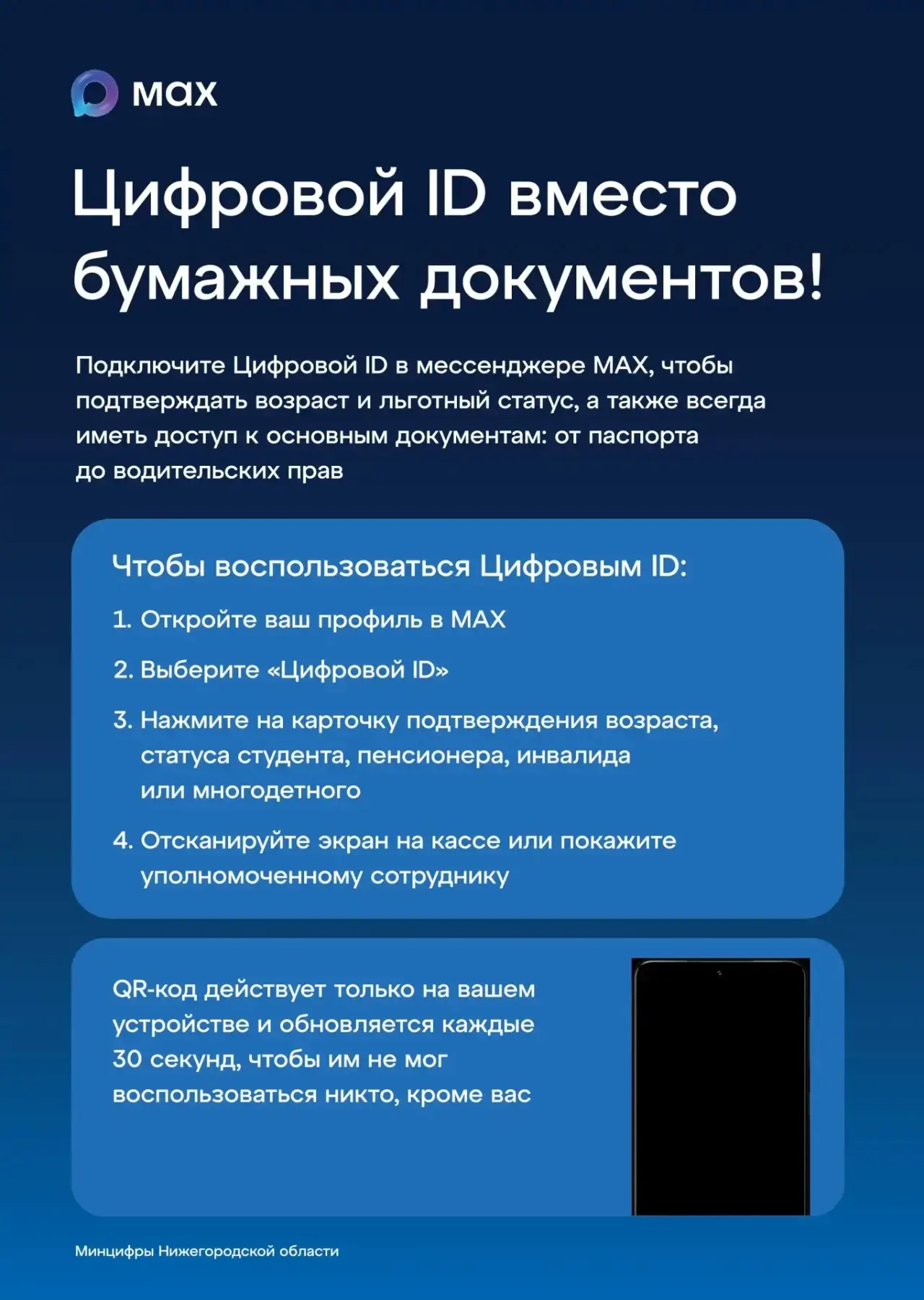 📱 Цифровой ID — ваши документы всегда под рукой