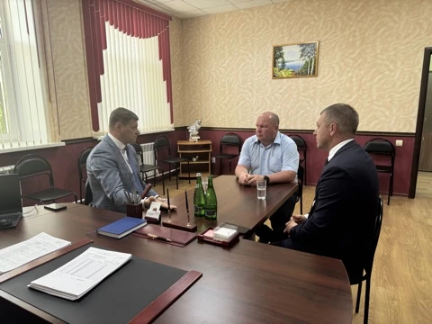 С рабочим визитом начальник управления ветеринарии Правительства Саратовской области Ал...