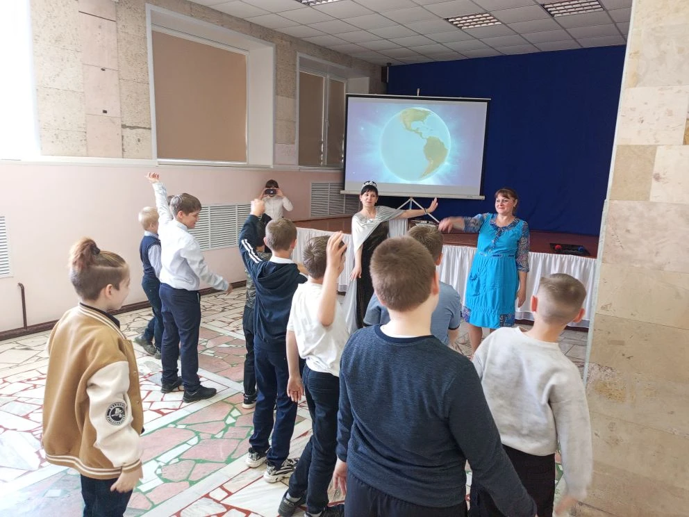 Работники Дома культуры провели увлекательную игру-путешествие «Планеты Солнечной систе...