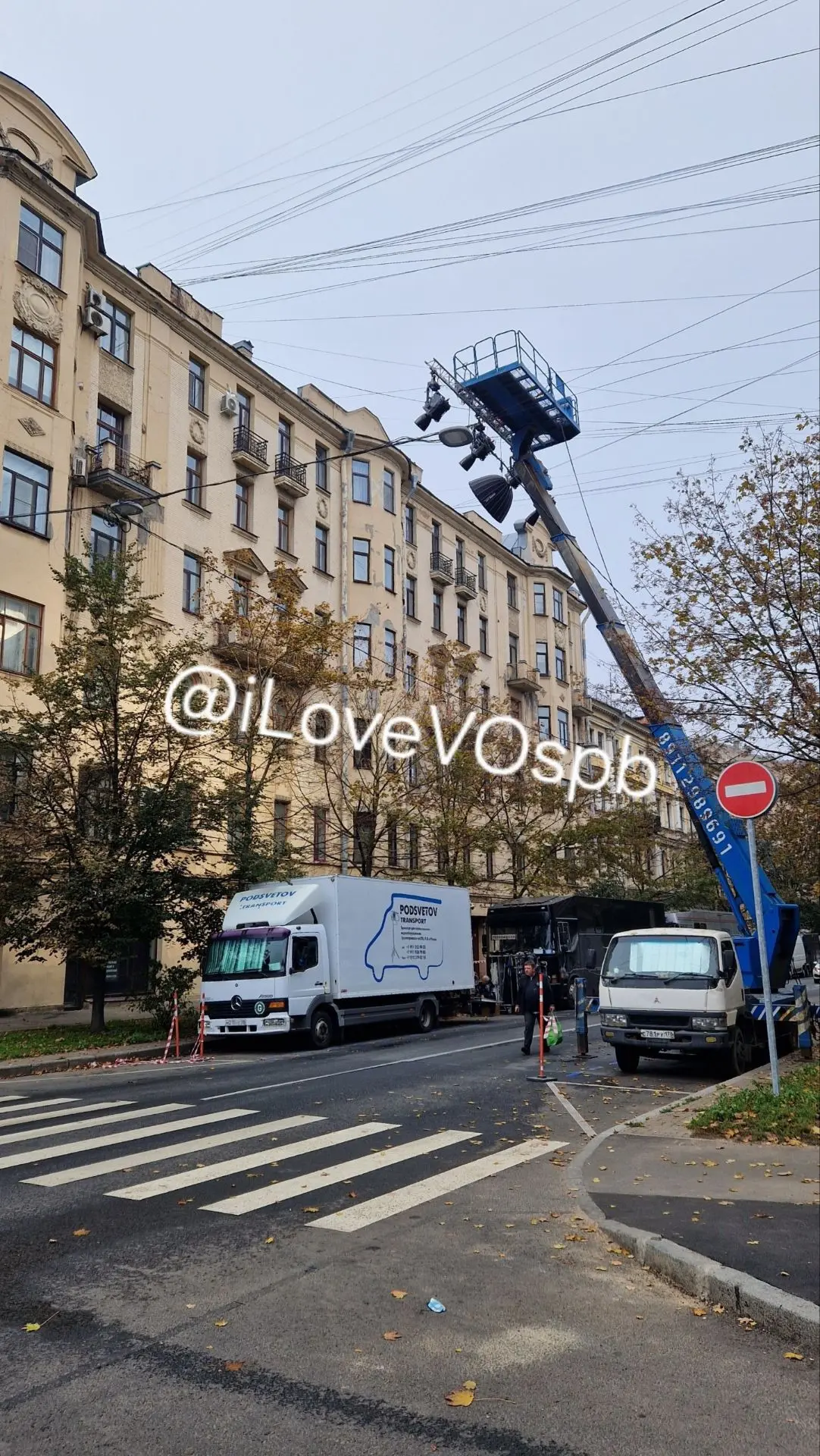 Съёмки сериала "Боткин".