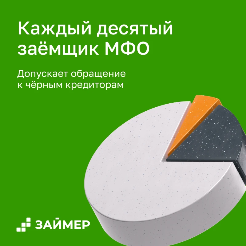 Каждый десятый заемщик МФО допускает обращение к «черным» кредиторам

Мы провели исследование и выяс