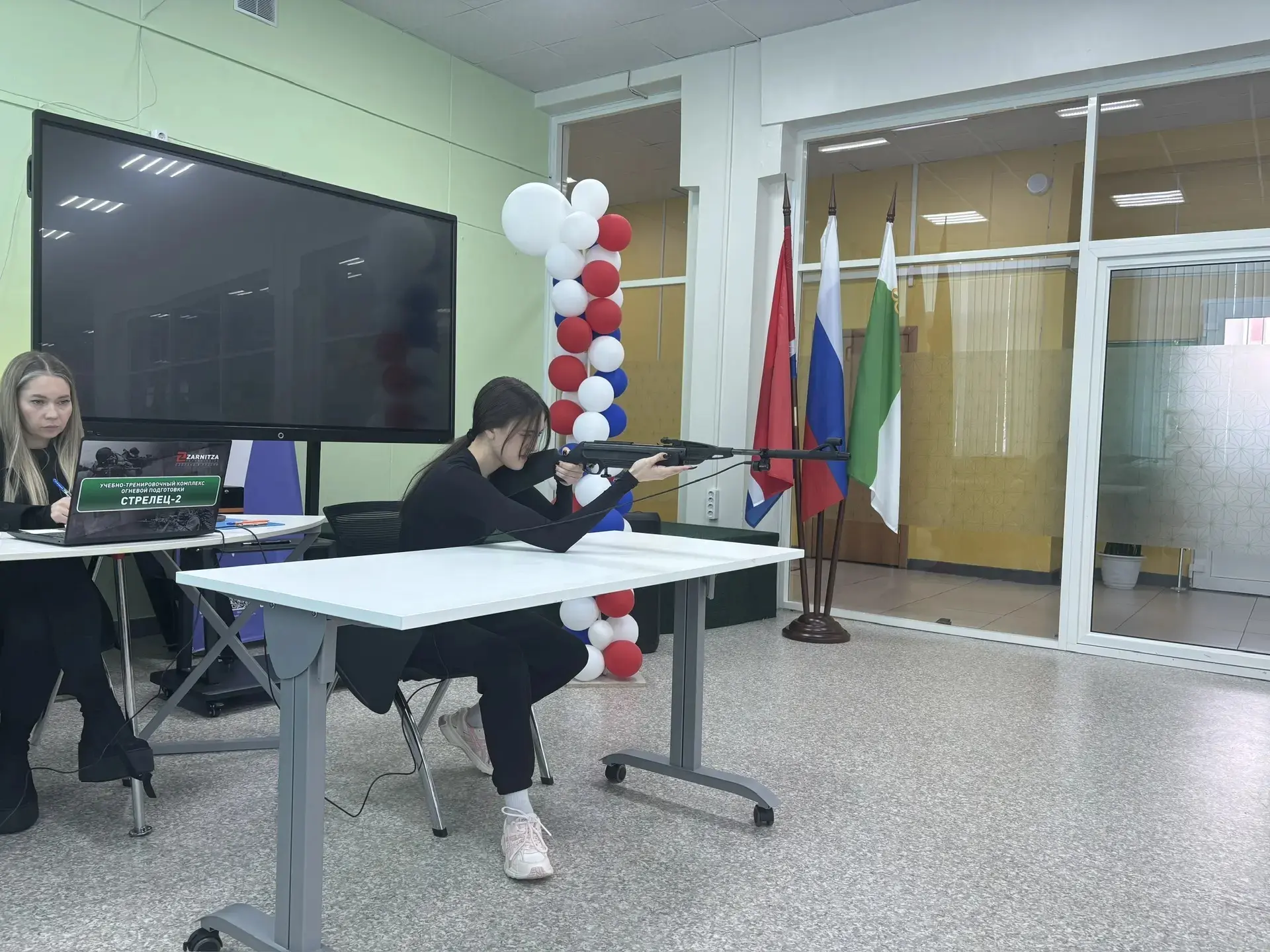 🏆 Прошли соревнования по стрельбе из электронного оружия, среди лицеистов и студентов СПО и ФВО БАмИ