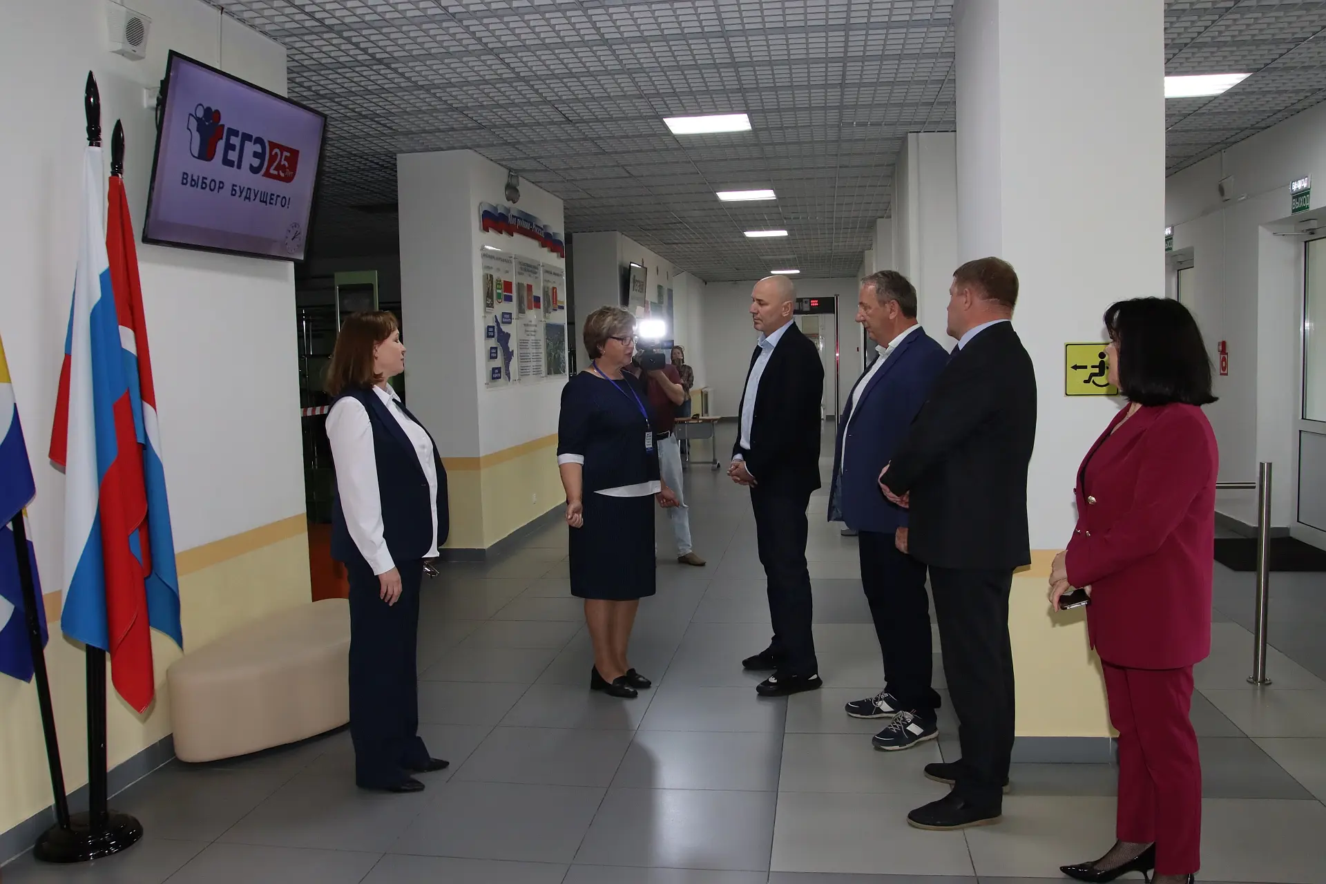 📍Глава Рособрнадзора прибыл в Приамурье накануне старта ЕГЭ