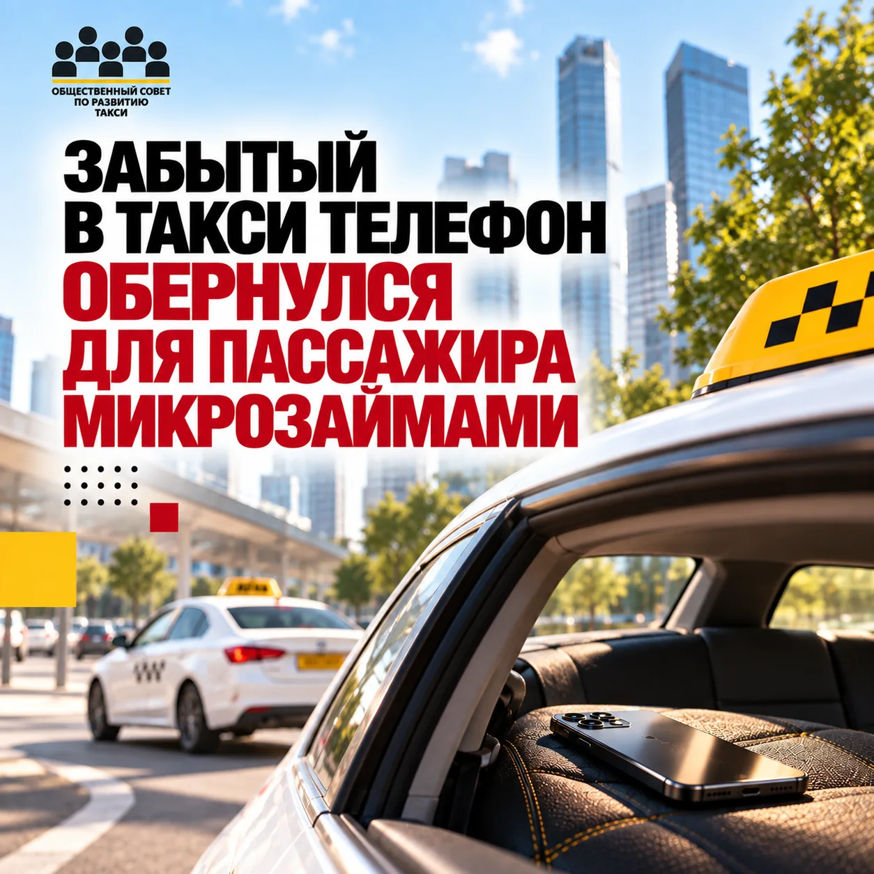 📱 Забытый в такси телефон обернулся для пассажира микрозаймами