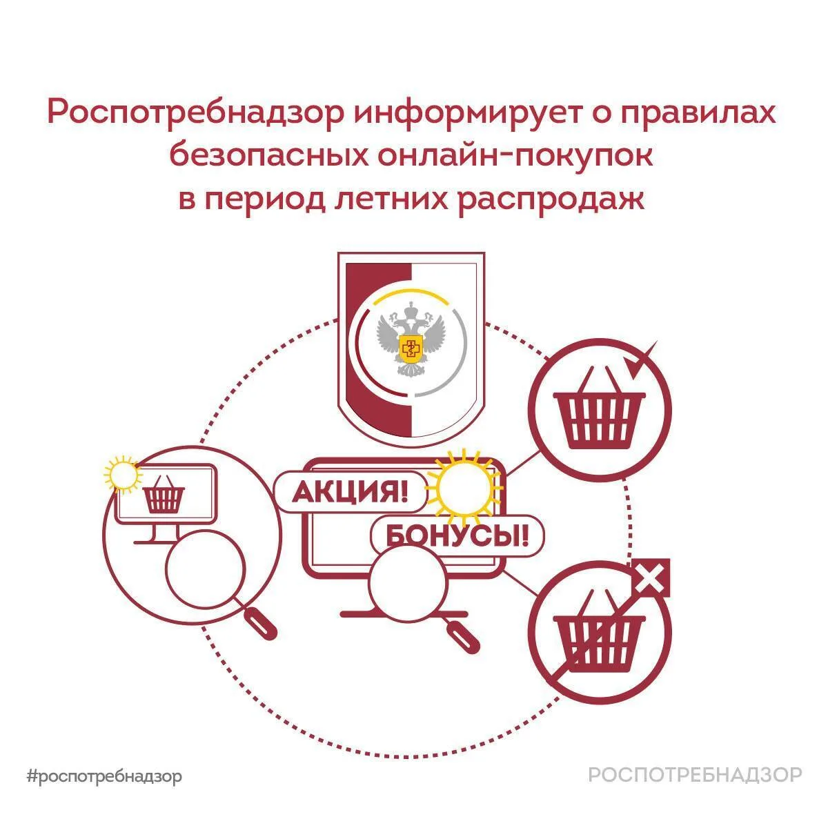 Лето – время сезонных распродаж, и чтобы избежать обмана и защитить свои деньги, Роспотребнадзор под