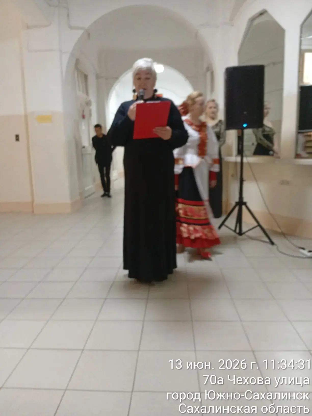 Сегодня артисты культурно- досугового центра "Мир"г. Поронайска совместно с Советом солдатских матер