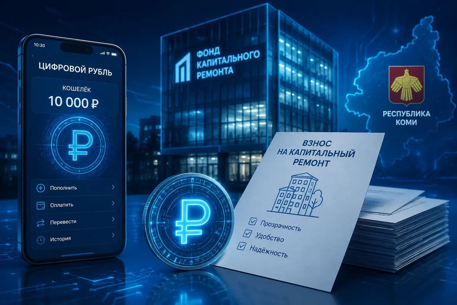 💳 Цифровой рубль и взносы на капремонт: готовимся заранее