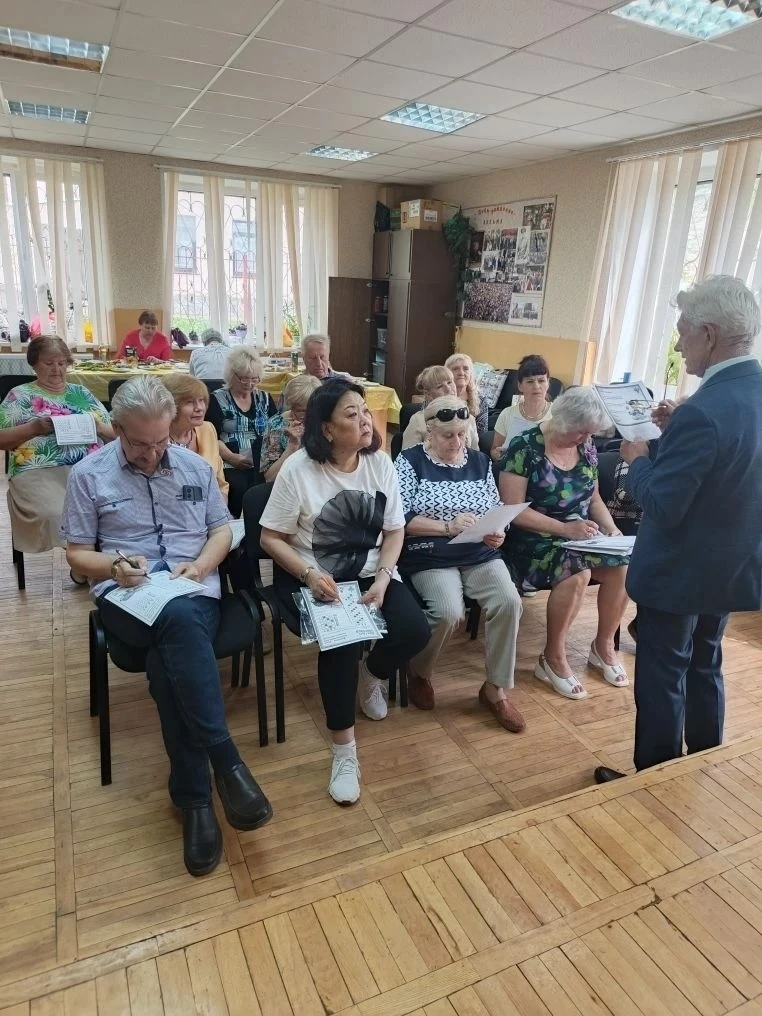 💊Забота о здоровье  🏡В "Клубе золотого возраста" Вяземского комплексного центра социального обслужив
