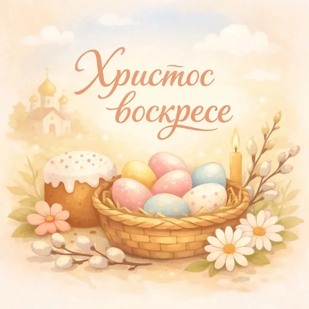 Пасха — день, когда лишние слова ни к чему. Суета отступает, и остаётся главное: семья, вера и поним
