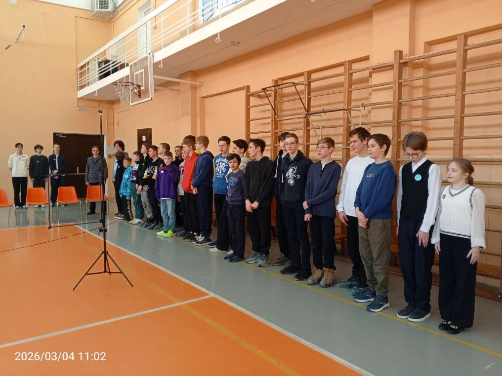 📅Сегодня, 4 марта 2026 года, на базе Физико-математический лицея 366 Санкт-Петербурга проходит  Школ