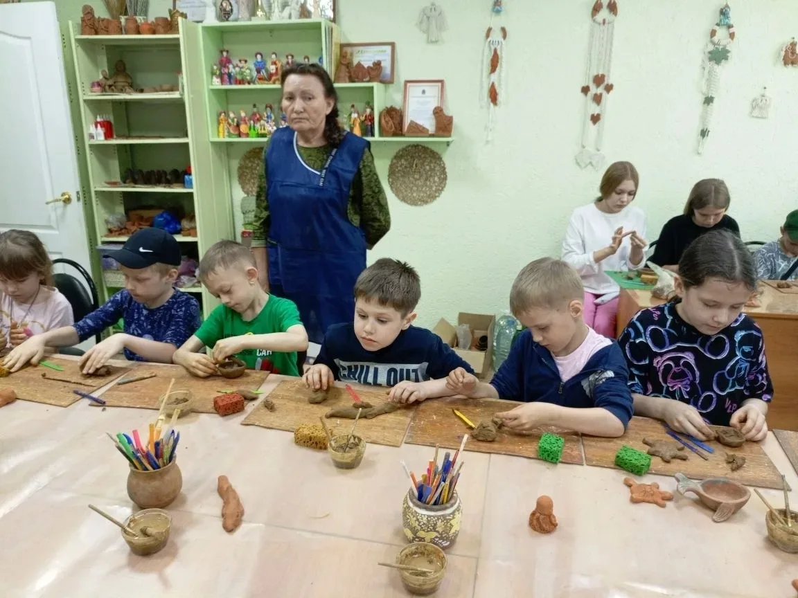 #ЧудесаИЗглины #вГостяхУчаадаевской рукодельницы #Лето2026 #ЛагерьОЛИМП #Лето2026 #Лаге...